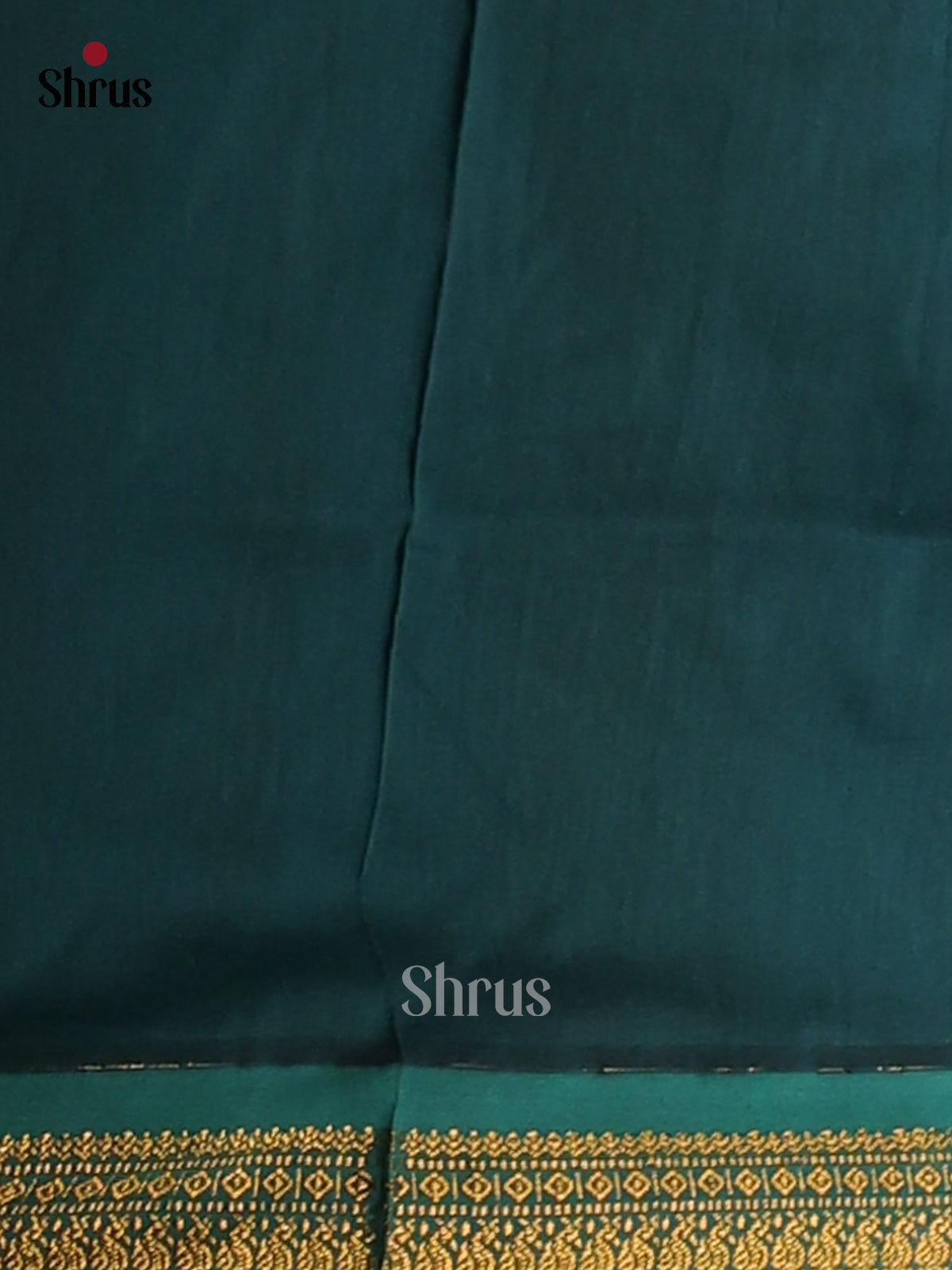 Timeles Maroon Kalyani Cotton Saree with Green Zari Pallu & Border - Shop on Shrus.com