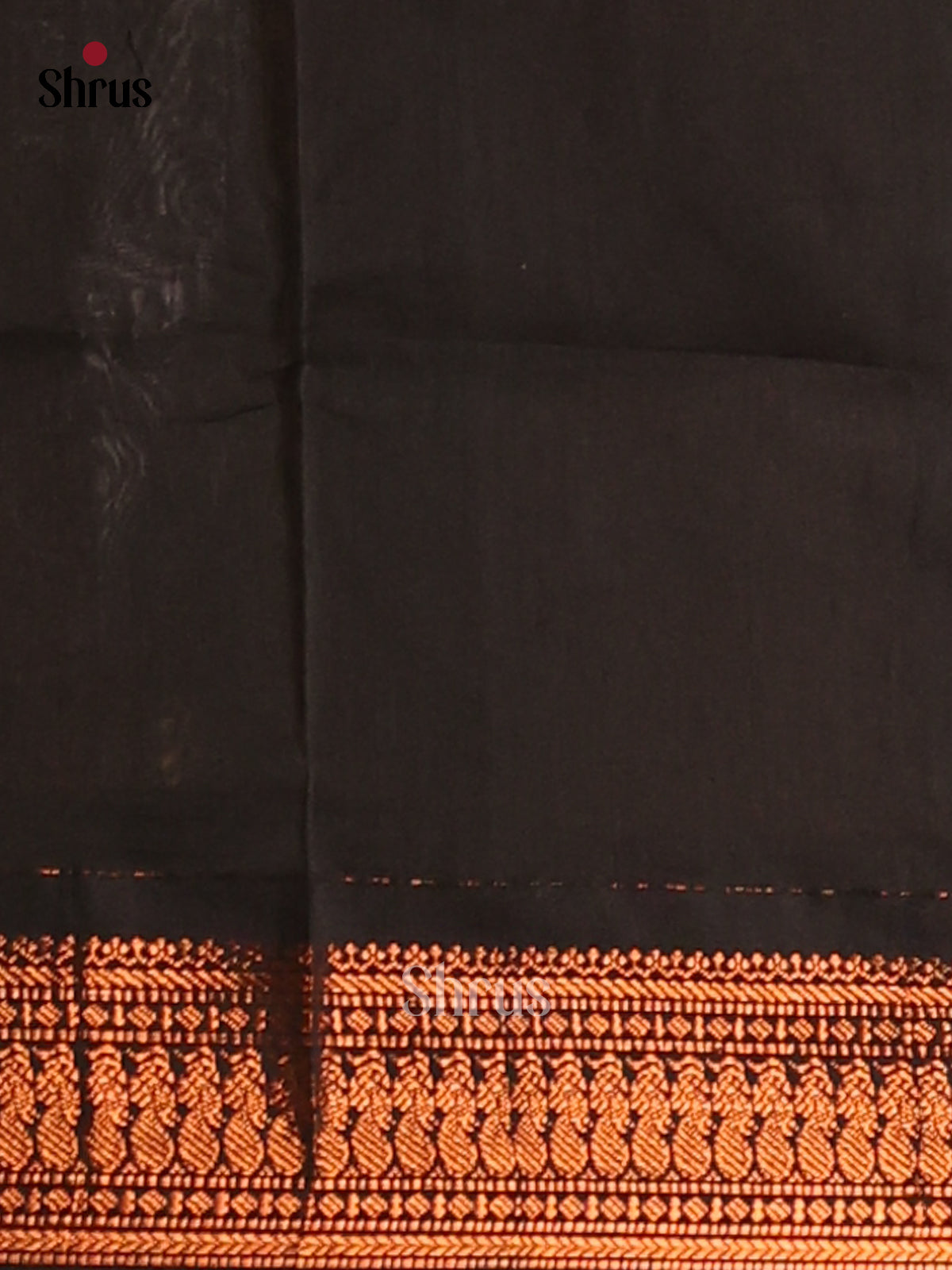 Elegant Mustard Kalyani Cotton Saree with Green Zari Border & Pallu - Shop on Shrus.com