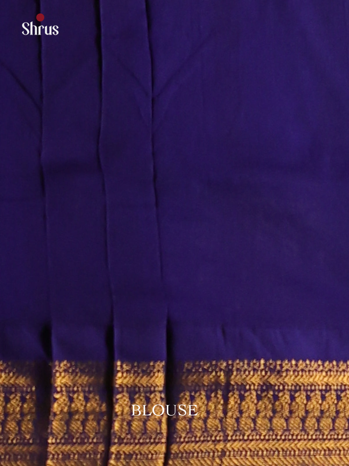 Grey with Blue- Kalyani Cotton Saree - Shop on Shrus.com