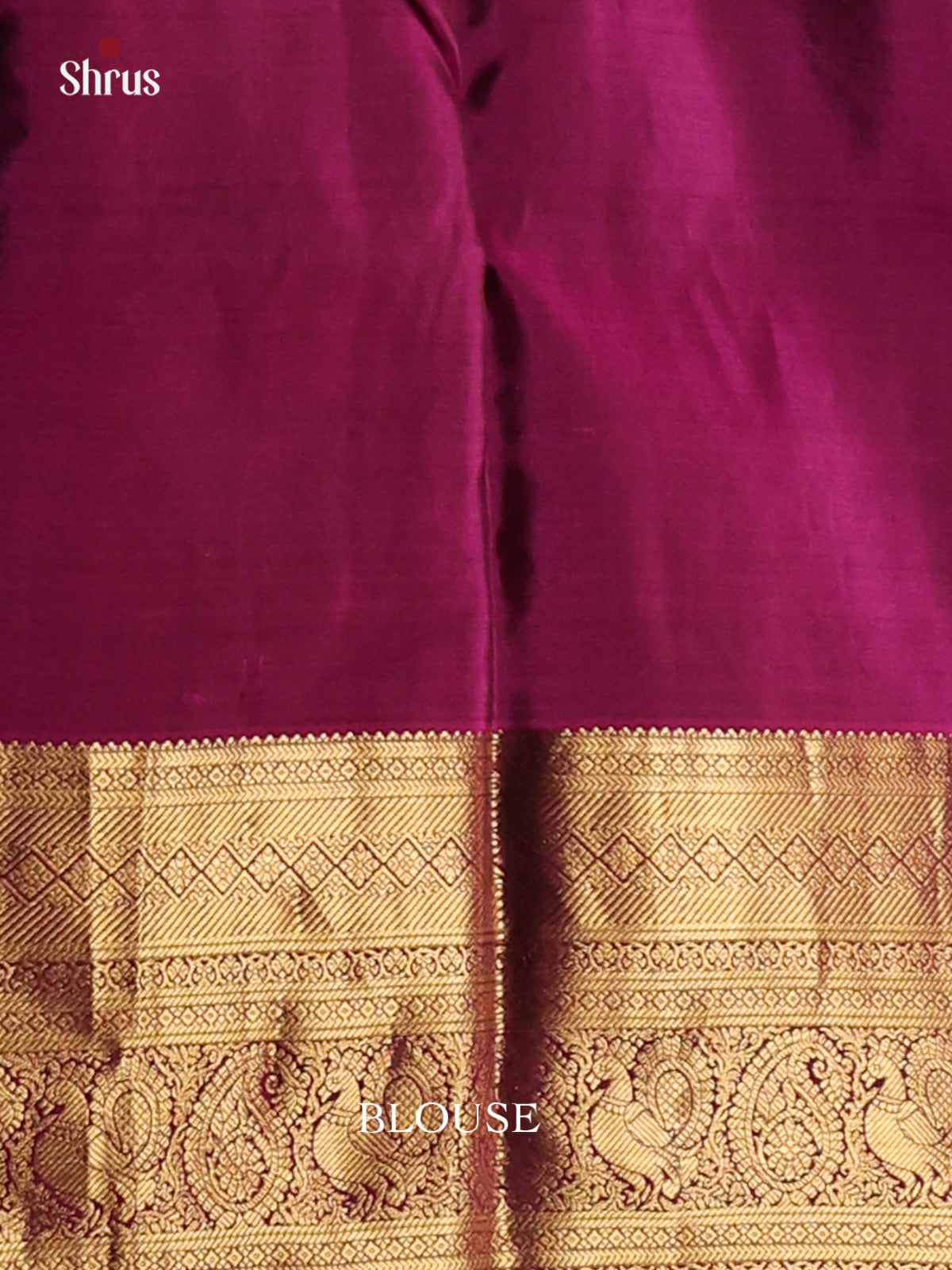 Green & Purple - Kanchipuram-halfpure Saree - Shop on Shrus.com