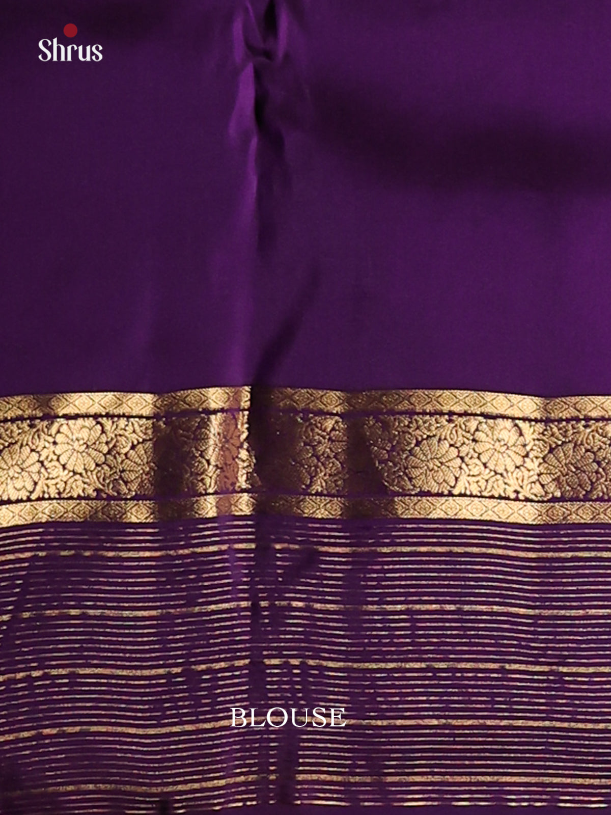 Green & Violet - Kanchipuram-halfpure Saree - Shop on Shrus.com