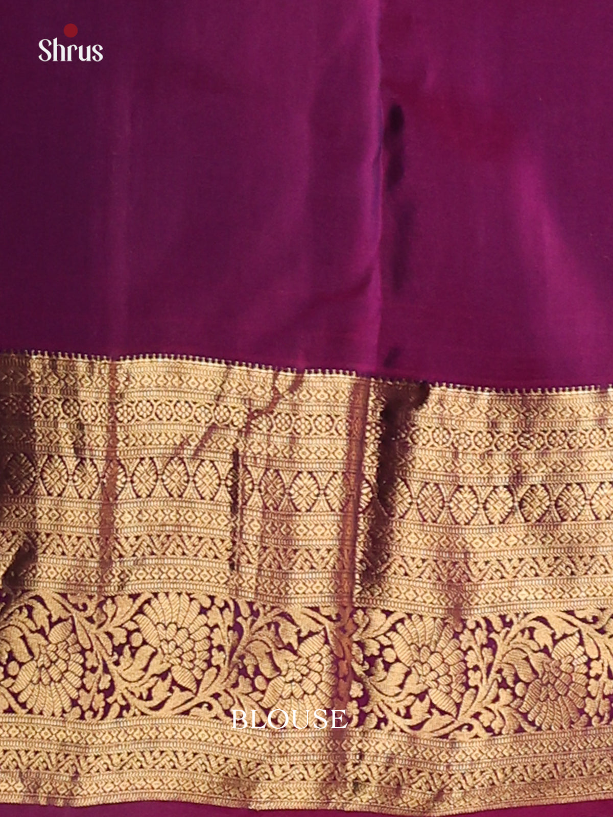 Green & Purple - Kanchipuram-halfpure Saree - Shop on Shrus.com