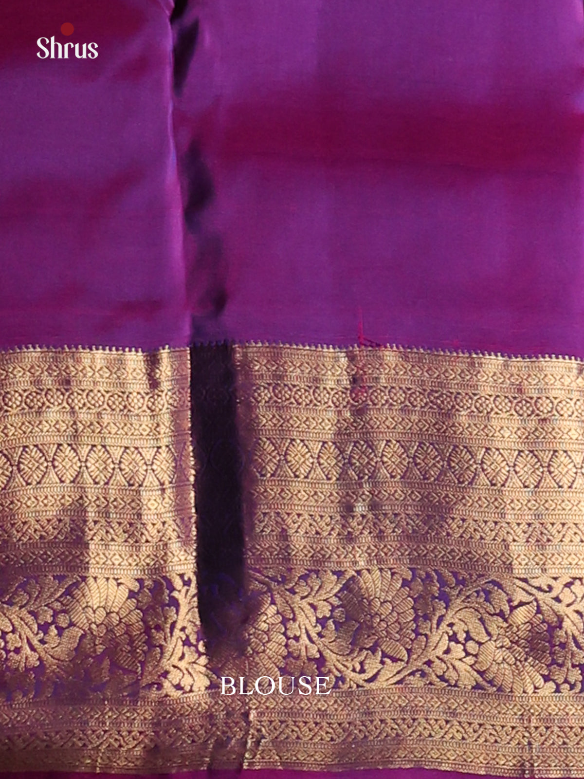 Green & Purple - Kanchipuram-halfpure Saree - Shop on Shrus.com