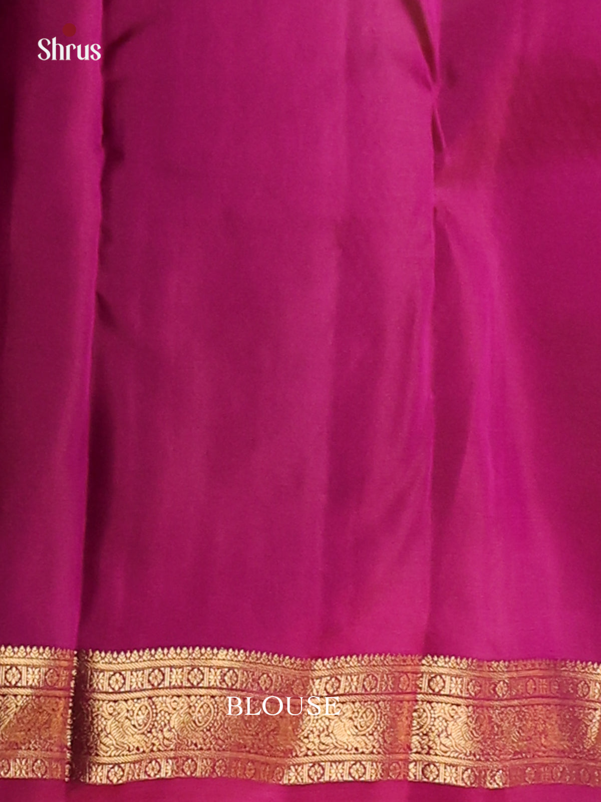 Pink & Purple - Kanchipuram-halfpure Saree - Shop on Shrus.com