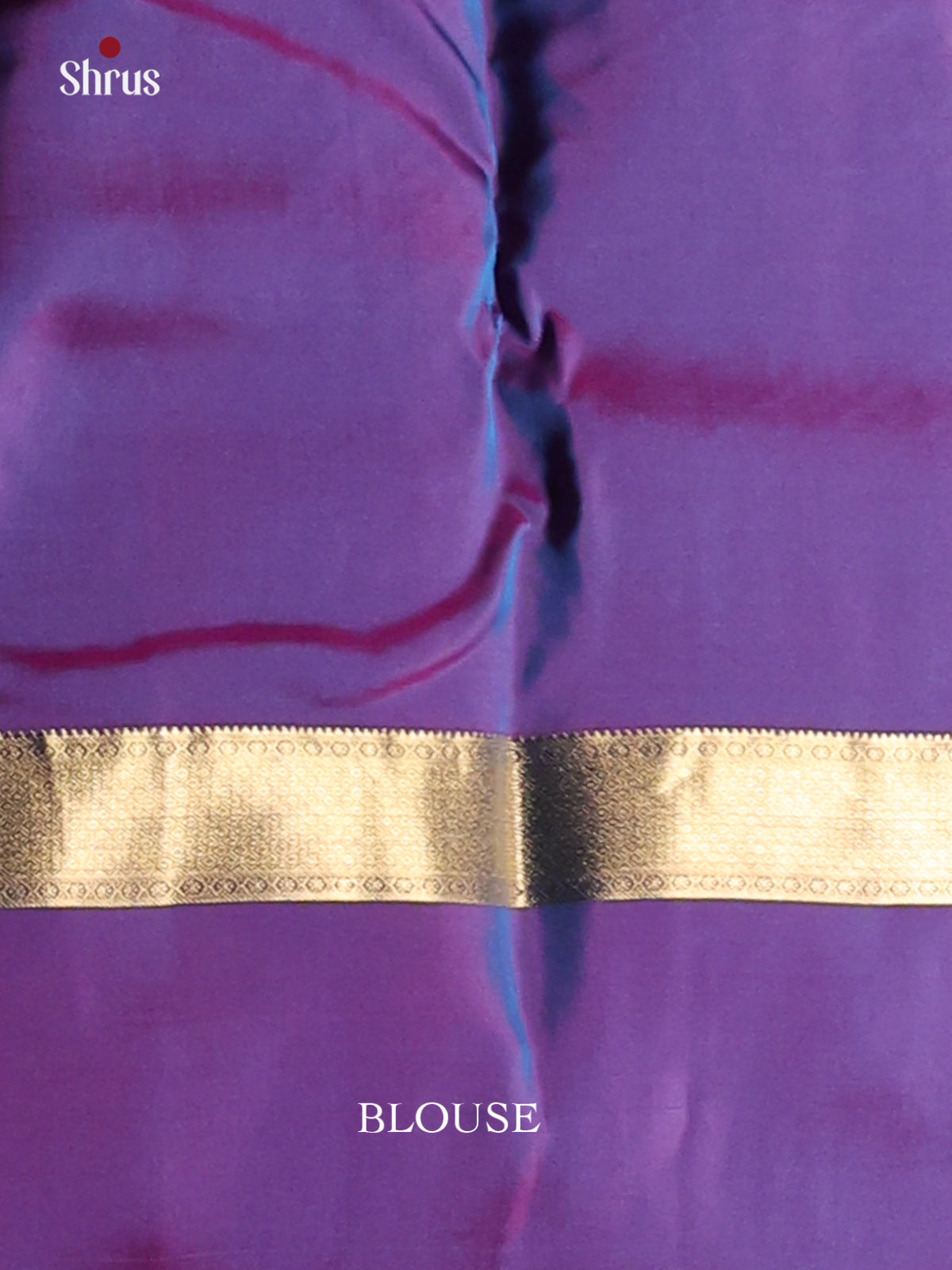 Green & Purple - Kanchipuram-halfpure Saree - Shop on Shrus.com