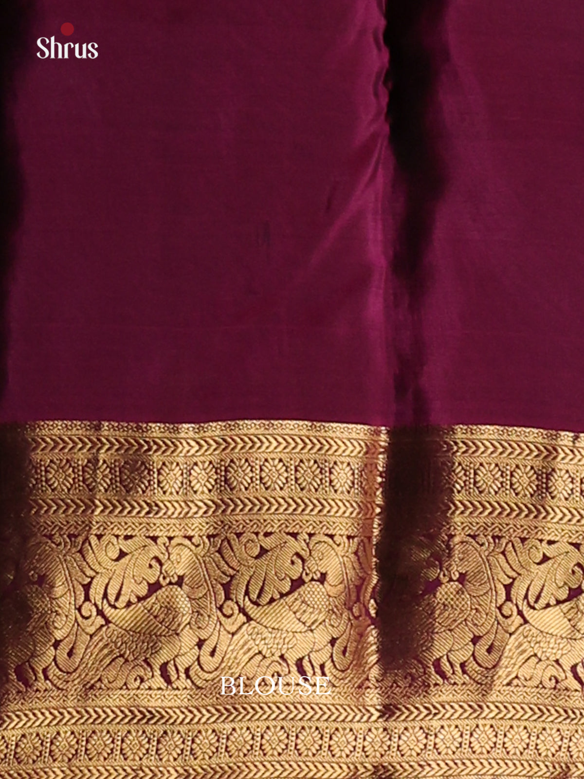 Green & Maroon - Kanchipuram-halfpure Saree - Shop on Shrus.com