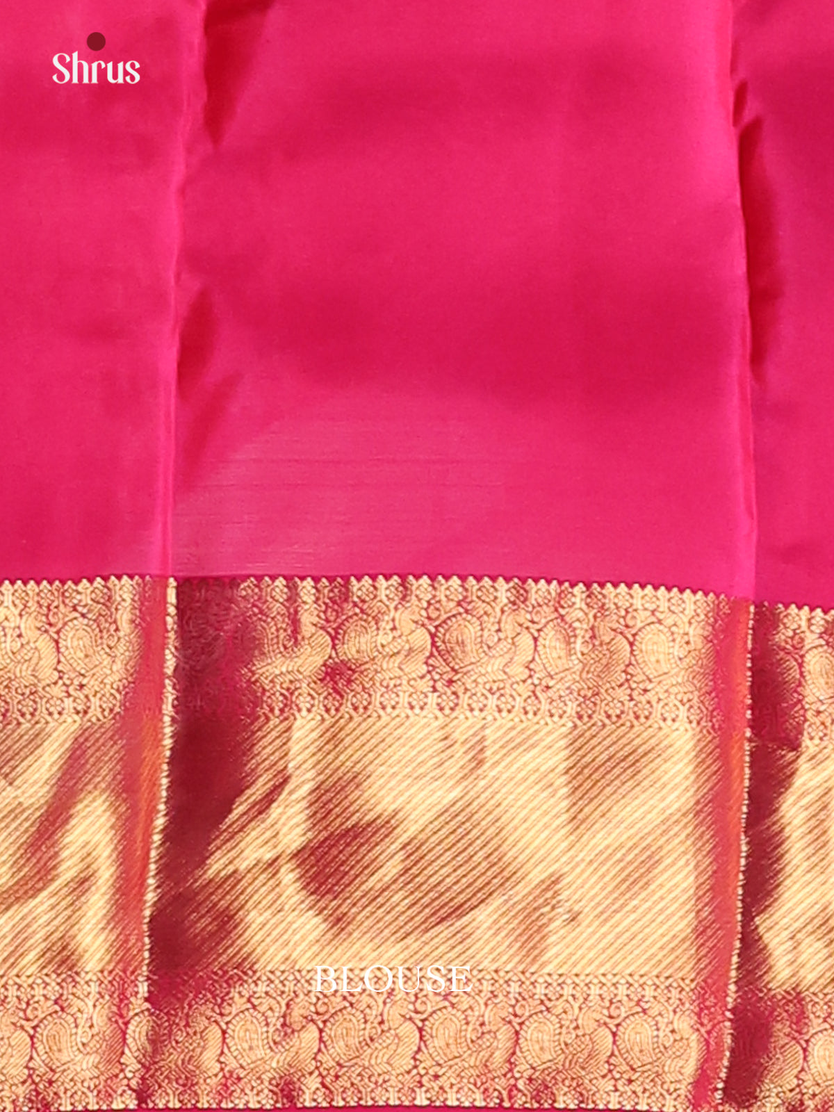 Violet & Majenta Pink - Kanchipuram-halfpure Saree - Shop on Shrus.com