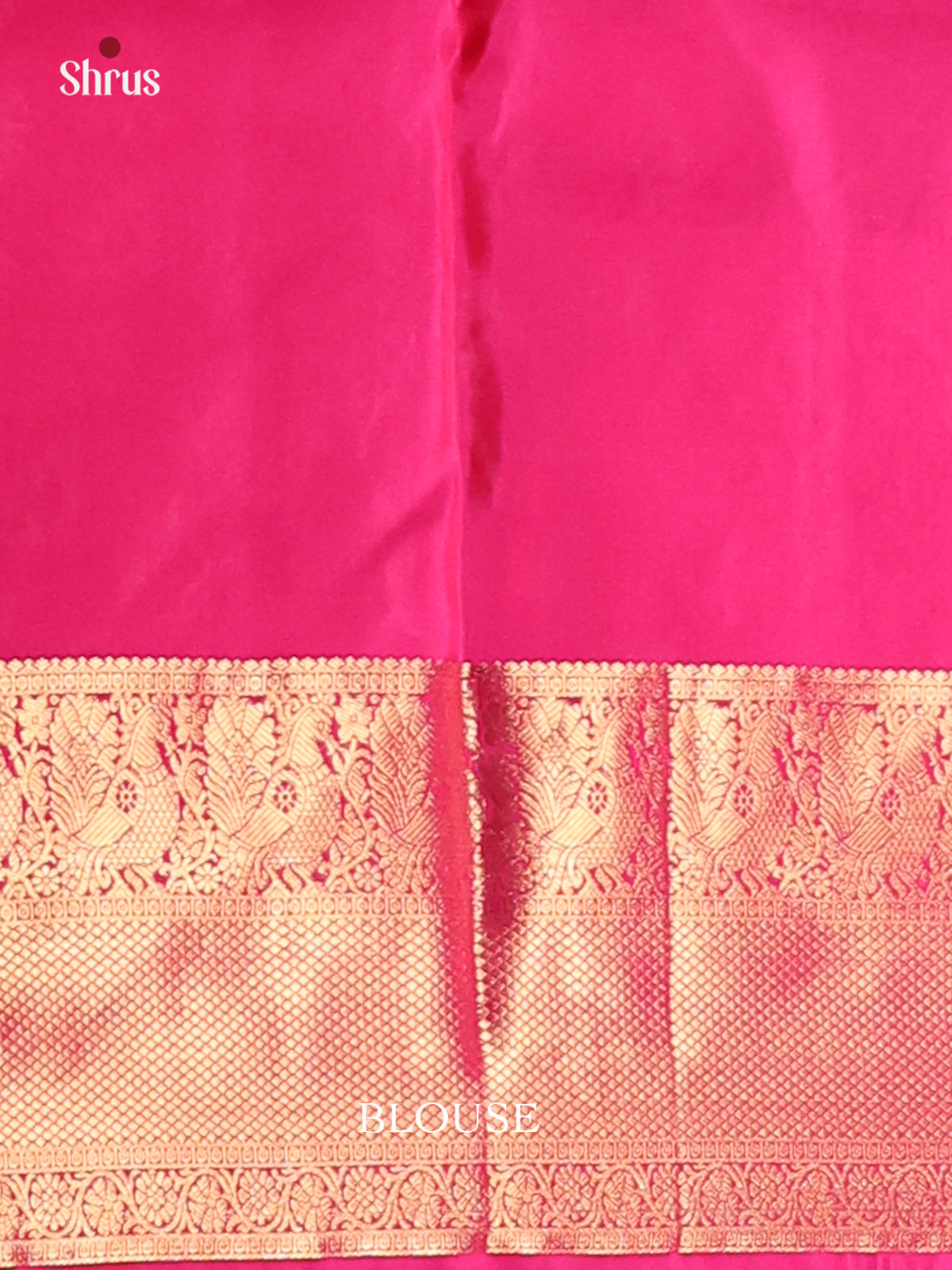Violet & Pink - Kanchipuram-halfpure Saree - Shop on Shrus.com