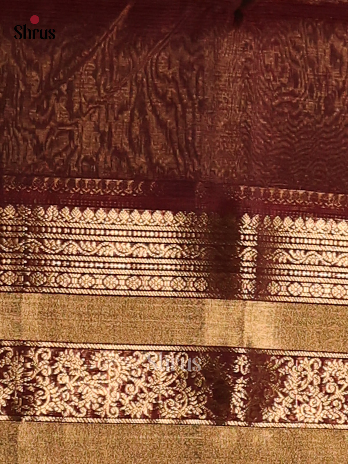 DES23354- Silk Cotton Saree - Shop on Shrus.com