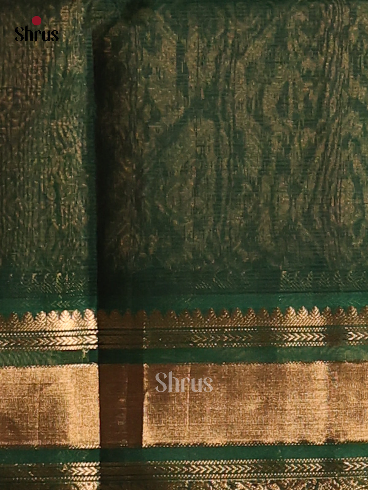 DES23357 - Silk Cotton Saree - Shop on Shrus.com