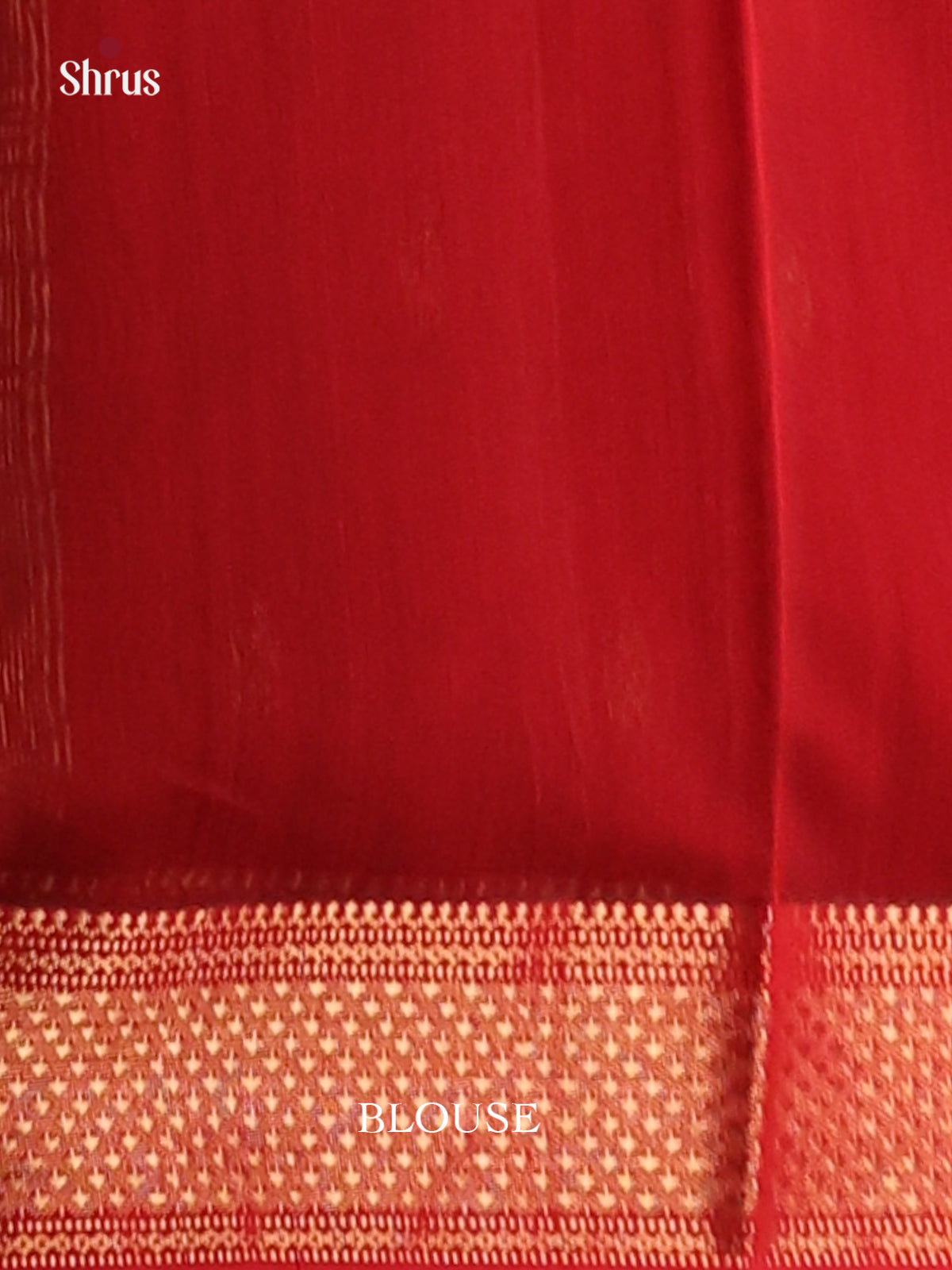 Green with Red- Maheshwari silkcotton Saree - Shop on Shrus.com