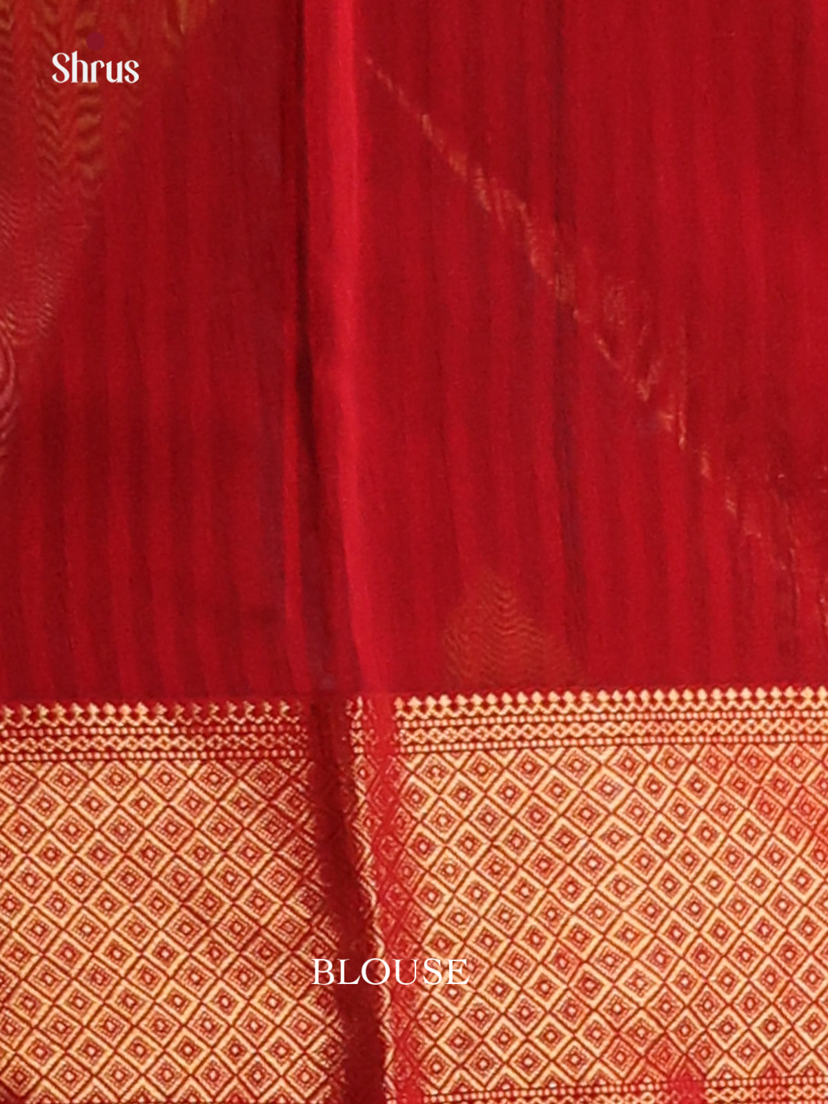 Black & Red - Maheshwari silkcotton Saree - Shop on Shrus.com