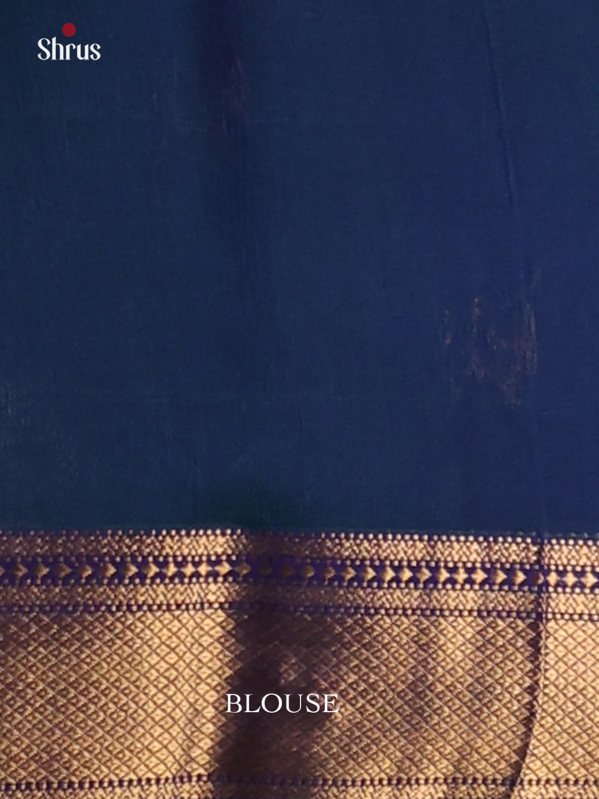 Green with Blue- Maheshwari silkcotton Saree - Shop on Shrus.com