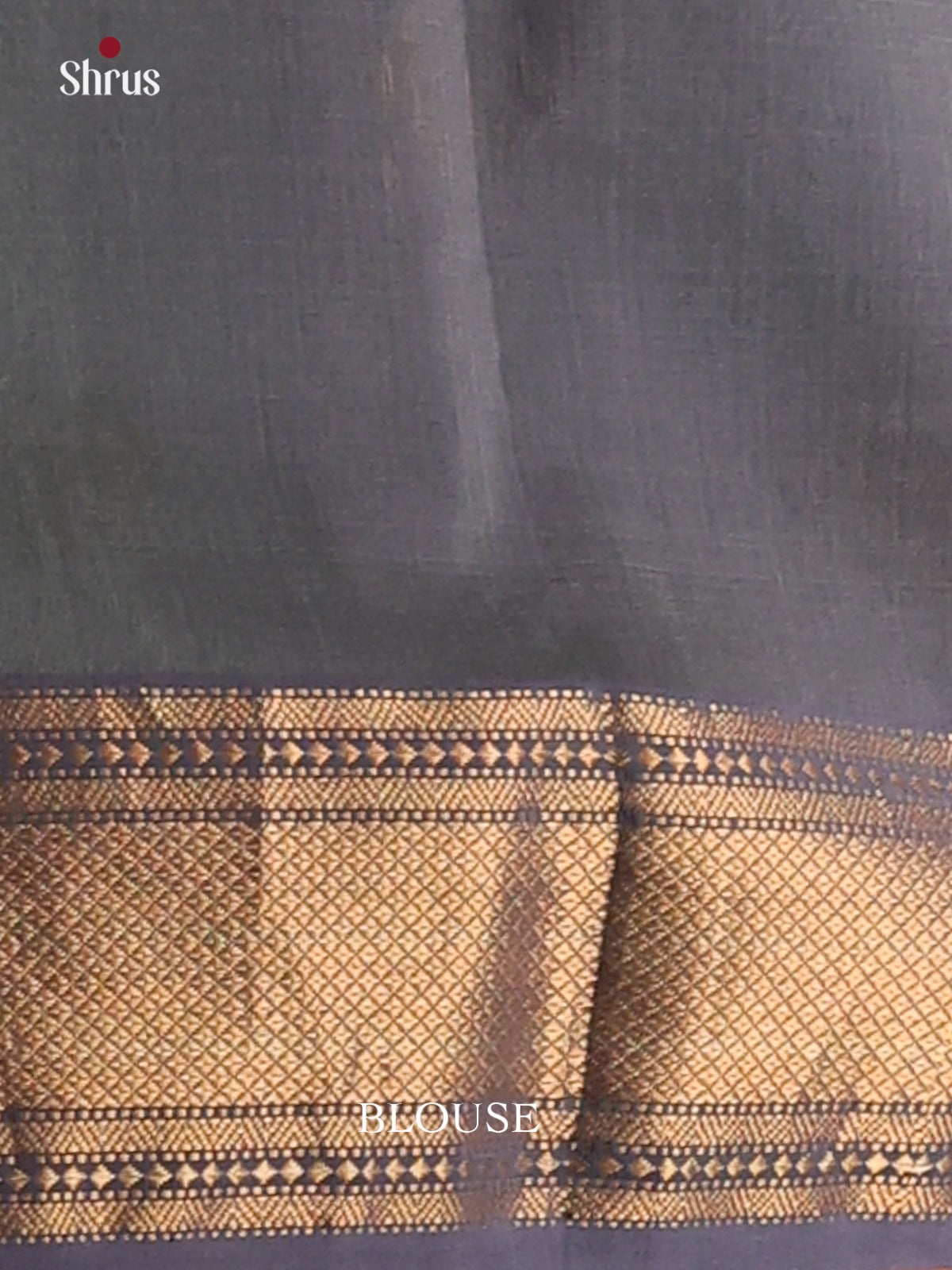 Pista Green with Grey- Maheshwari silkcotton Saree - Shop on Shrus.com
