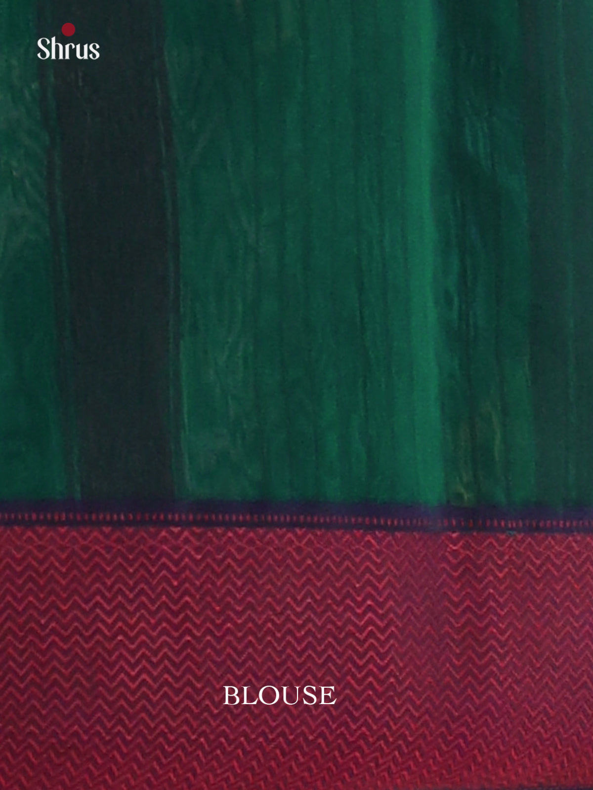 Green with Purple- Maheshwari silkcotton Saree - Shop on Shrus.com