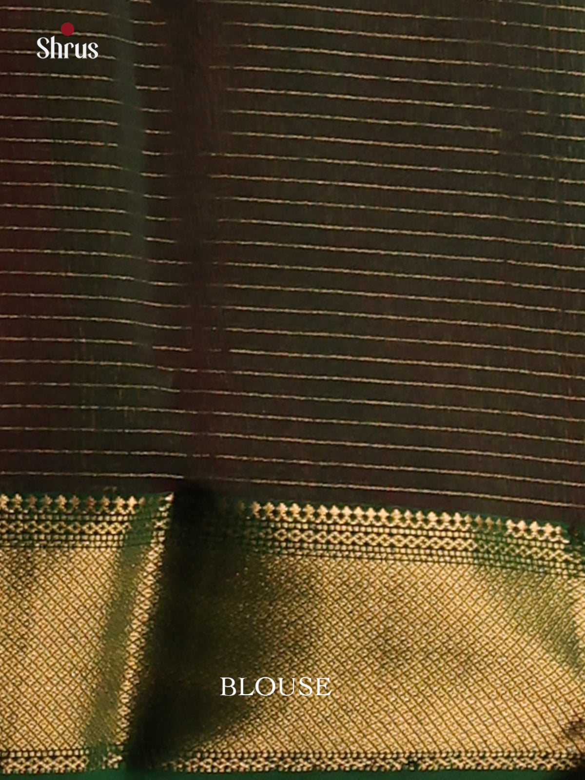 Pink with Green- Maheshwari silkcotton Saree - Shop on Shrus.com