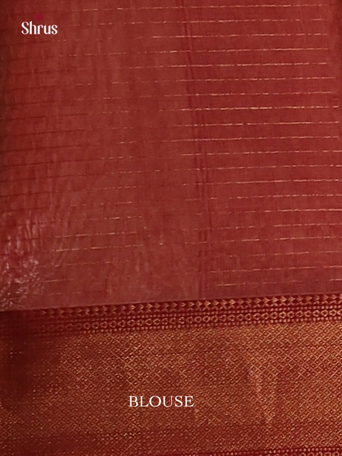 Beige with Maroon - Maheshwari silkcotton Saree - Shop on Shrus.com