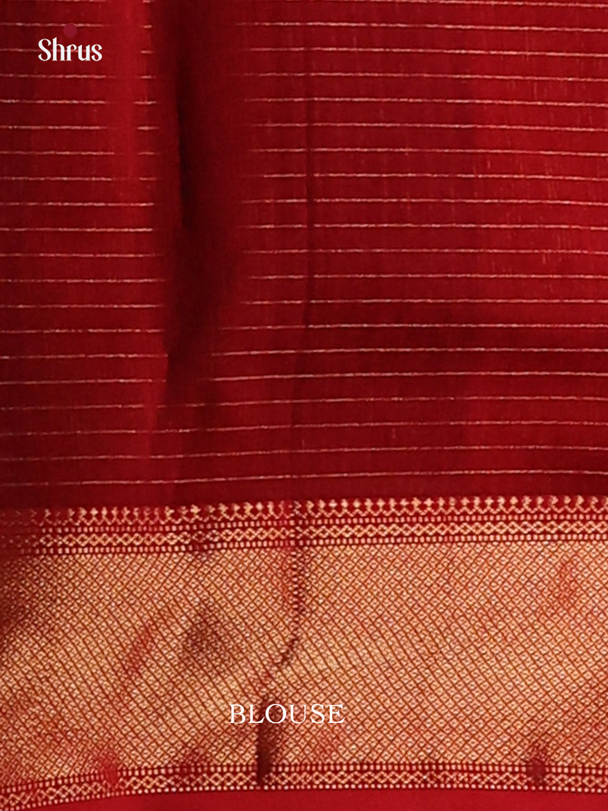 Violet with Red- Maheshwari silkcotton Saree - Shop on Shrus.com