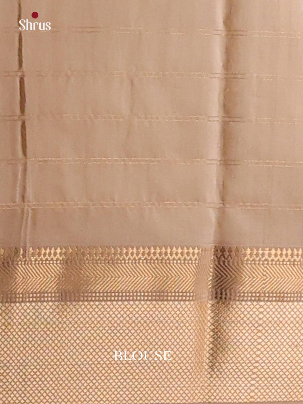 Pastel Blue with Cream - Maheshwari silkcotton Saree - Shop on Shrus.com
