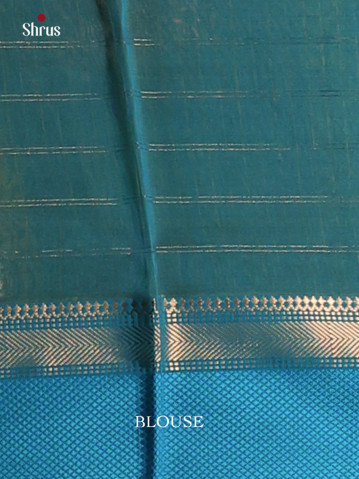 Yellow with Blue- Maheshwari silkcotton Saree - Shop on Shrus.com
