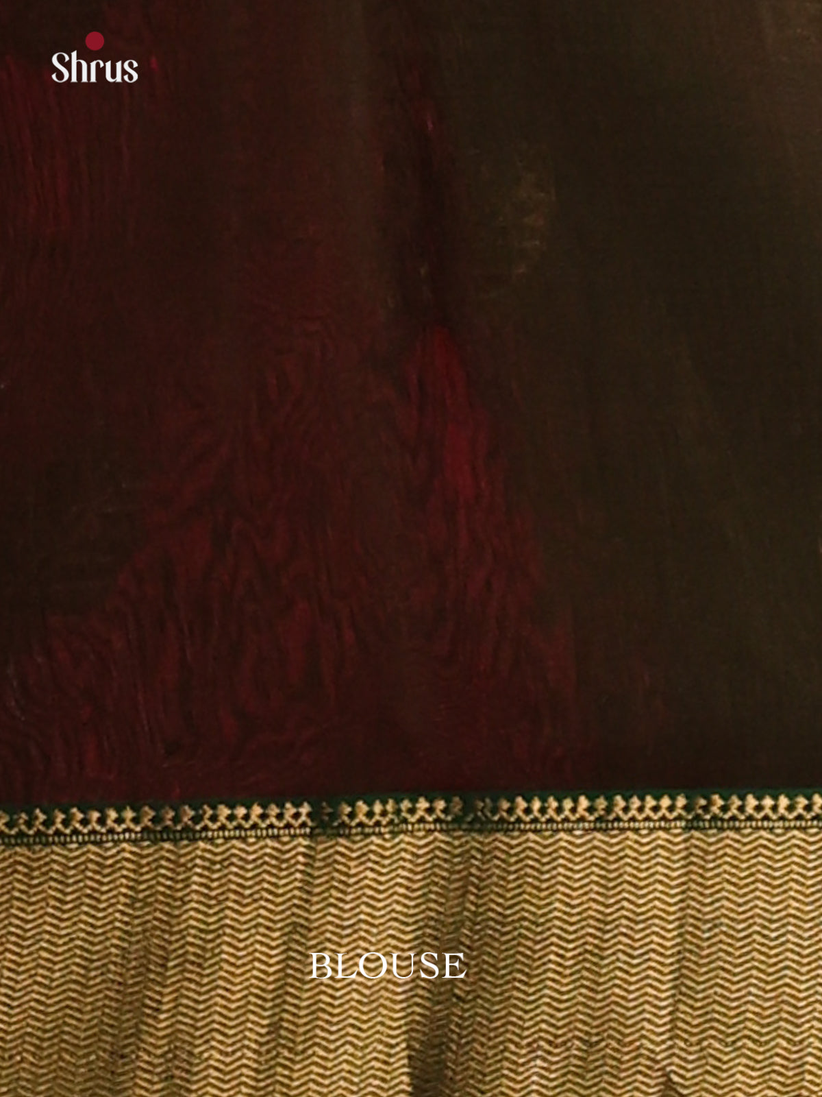 Pink & Green - Maheshwari silkcotton Saree - Shop on Shrus.com