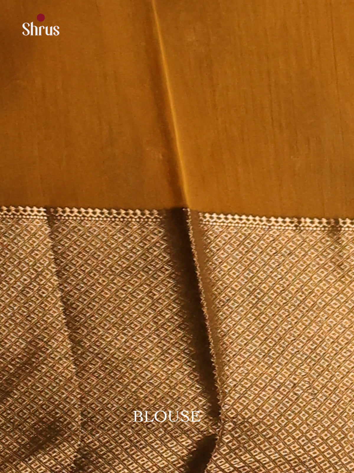 Dark Mustard(Single Tone)- Maheshwari silkcotton Saree - Shop on Shrus.com