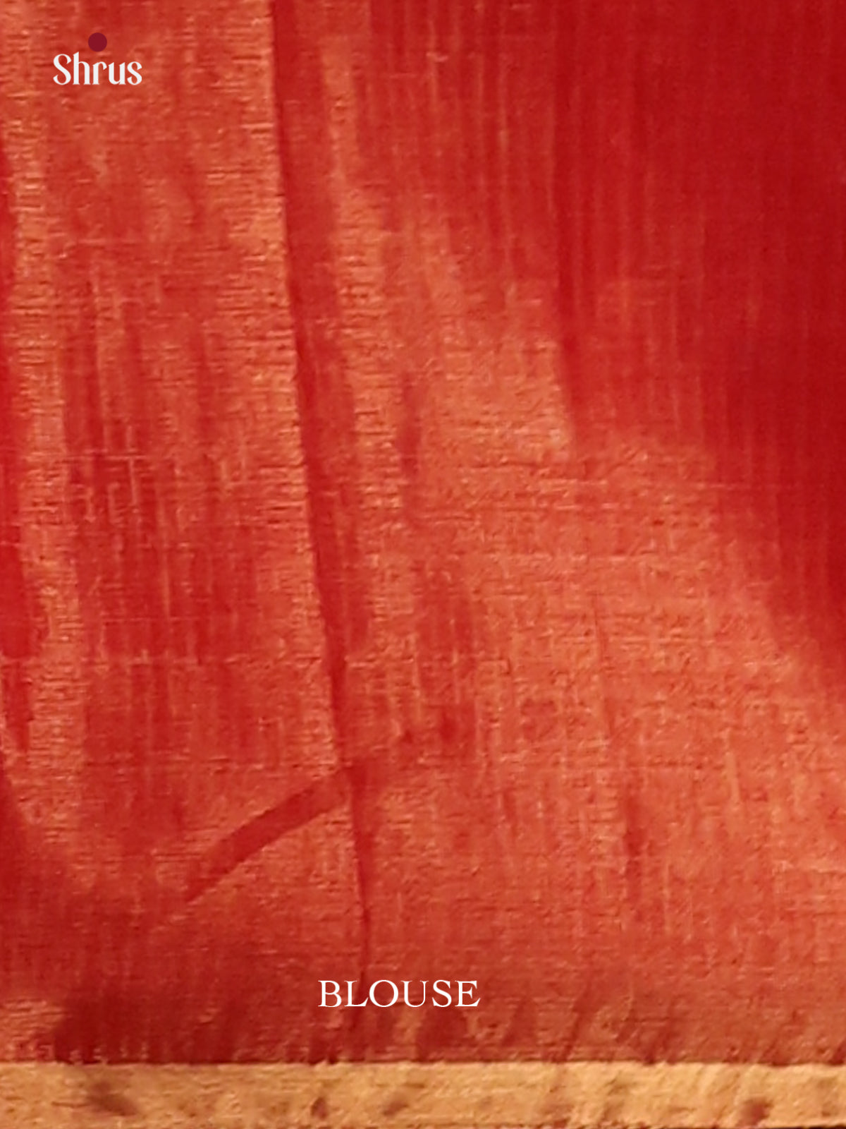 Orange(Single Tone)- Maheshwari silkcotton Saree - Shop on Shrus.com