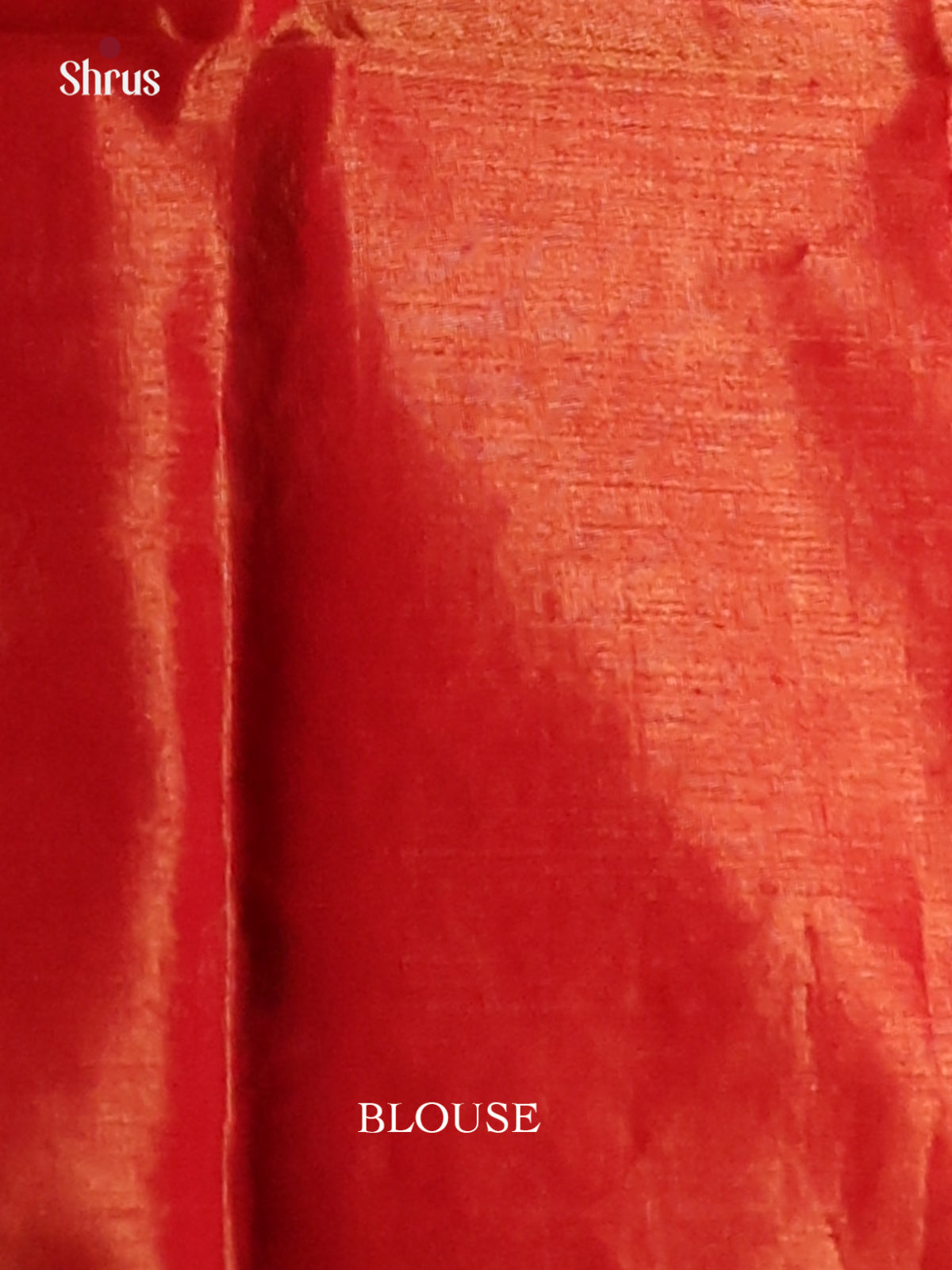Orange(Single Tone)- Maheshwari silkcotton Saree - Shop on Shrus.com