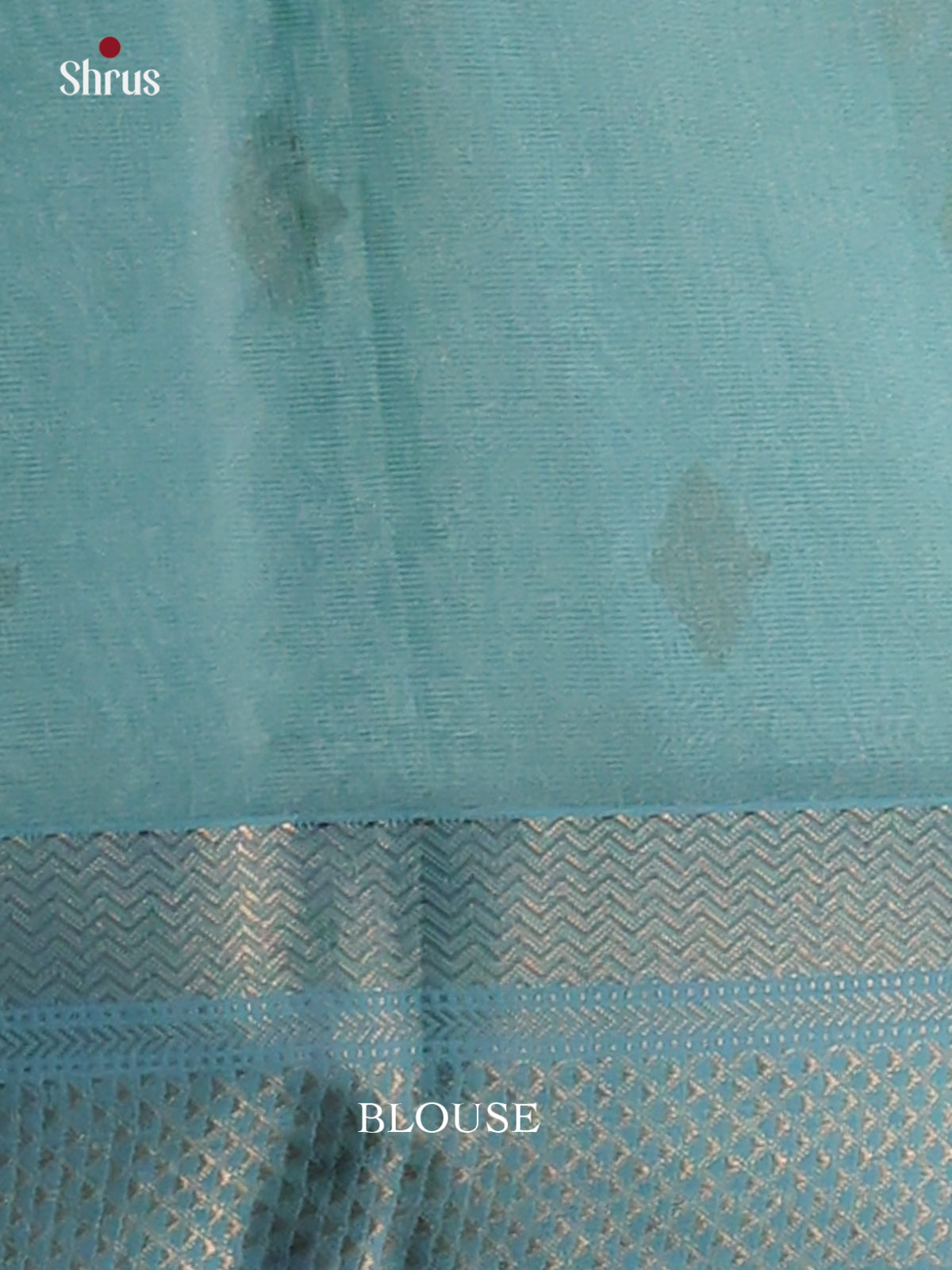 Pastel Blue(Single Tone)- Maheshwari silkcotton Saree - Shop on Shrus.com