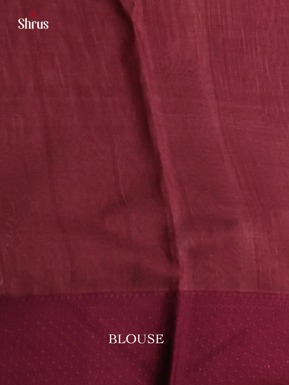 Onion Pink & Maroon - Maheshwari silkcotton Saree - Shop on Shrus.com