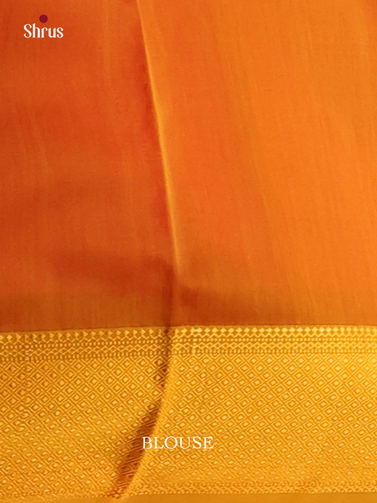 Red with Yellow- Maheshwari silkcotton Saree - Shop on Shrus.com