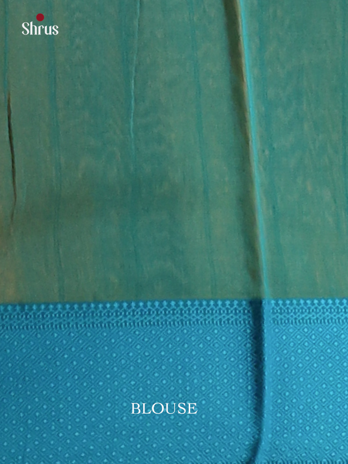 Peach with Blue- Maheshwari silkcotton Saree - Shop on Shrus.com