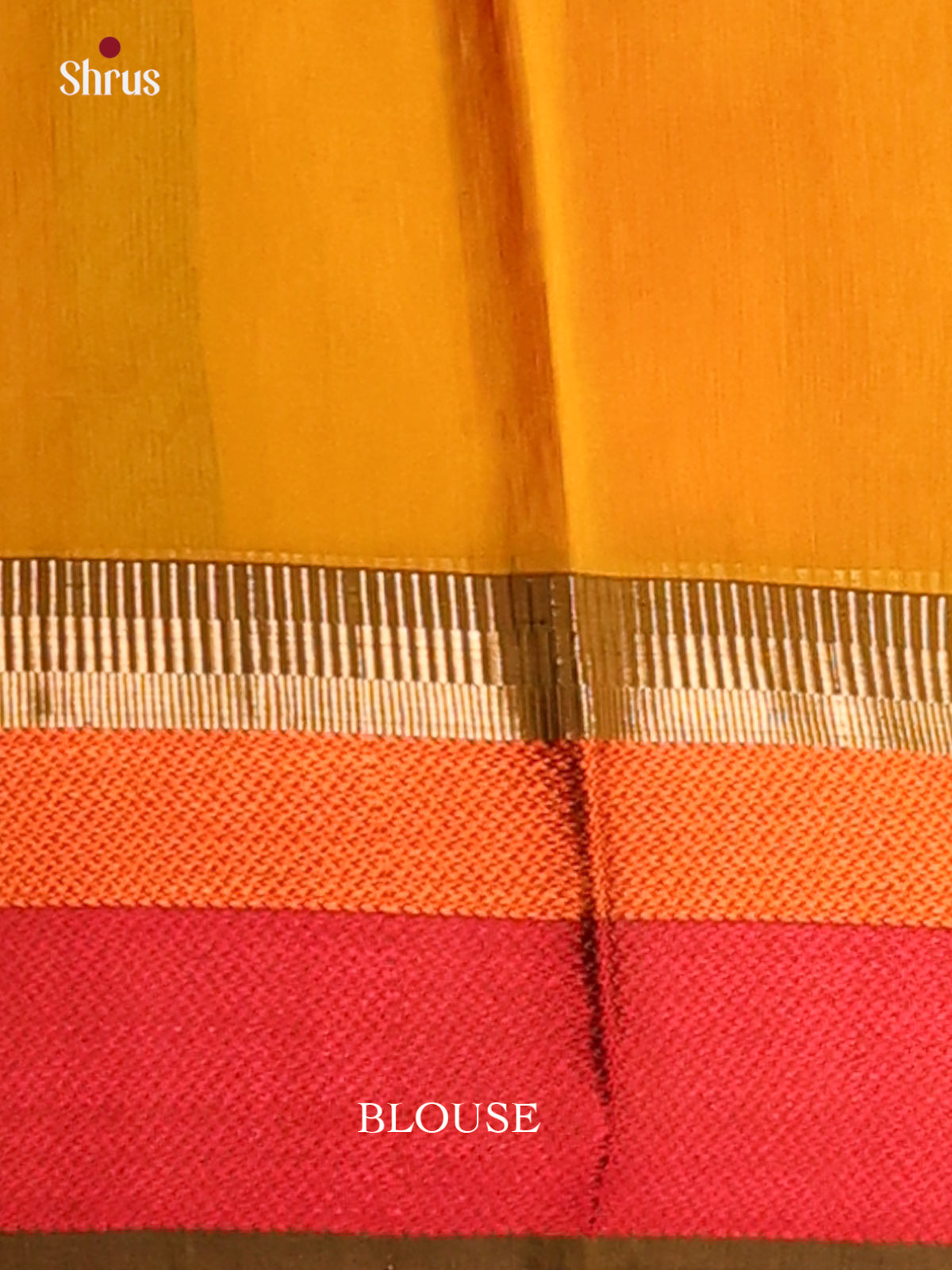 Lime Green with Mustard- Maheshwari silkcotton Saree - Shop on Shrus.com
