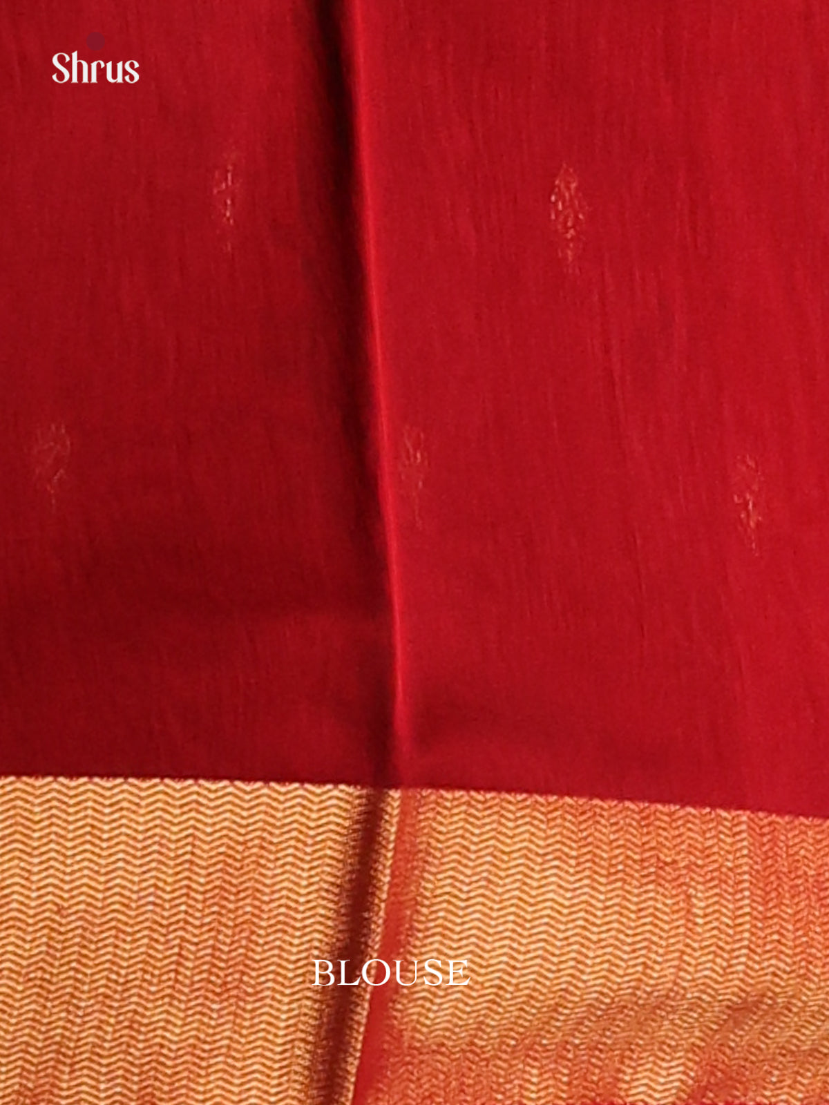 Black & Red - Maheshwari silkcotton Saree - Shop on Shrus.com