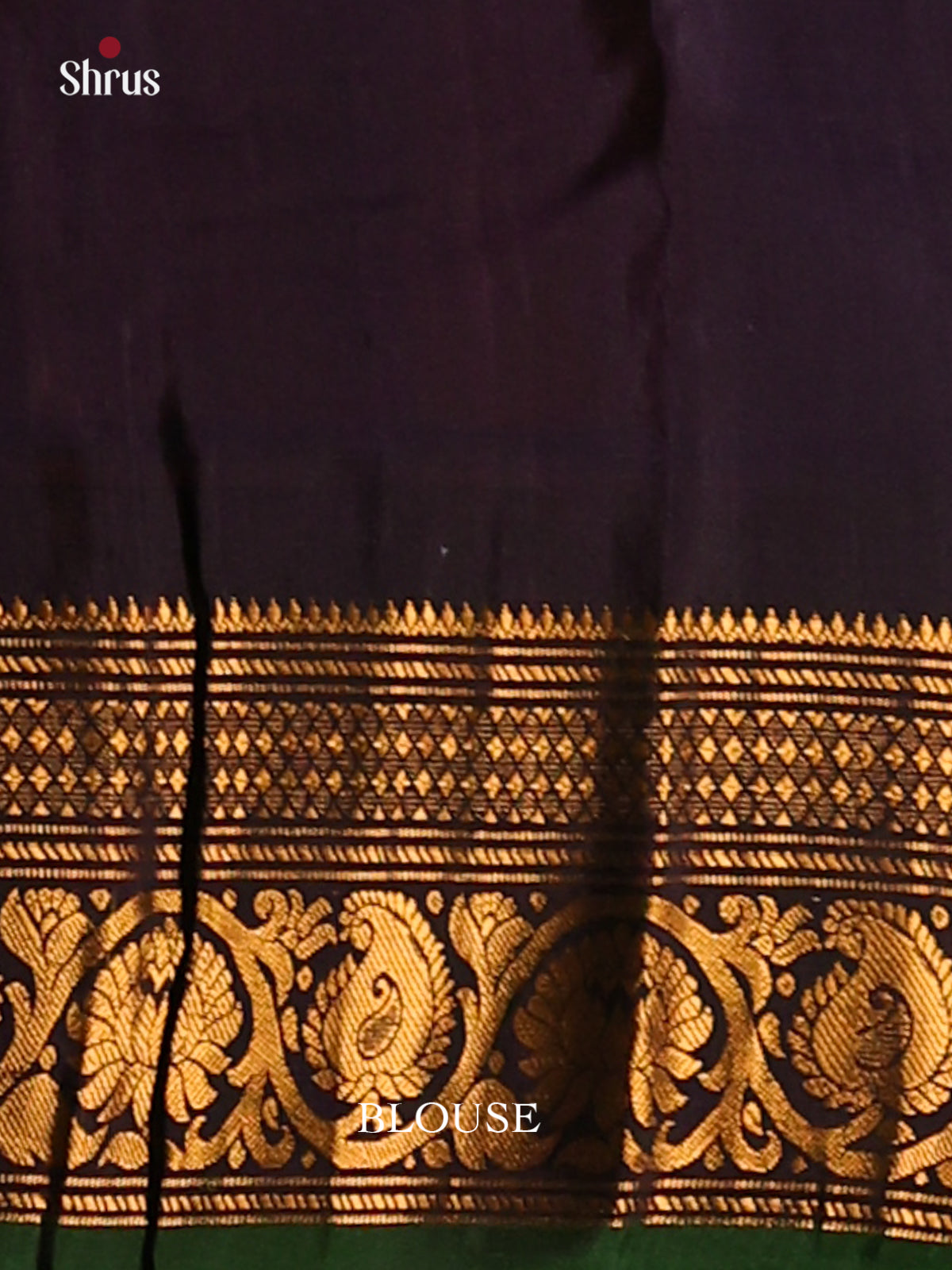 Exquisite Peachish pink Gadwal silk Saree with zari buttas & brocade pallu-1