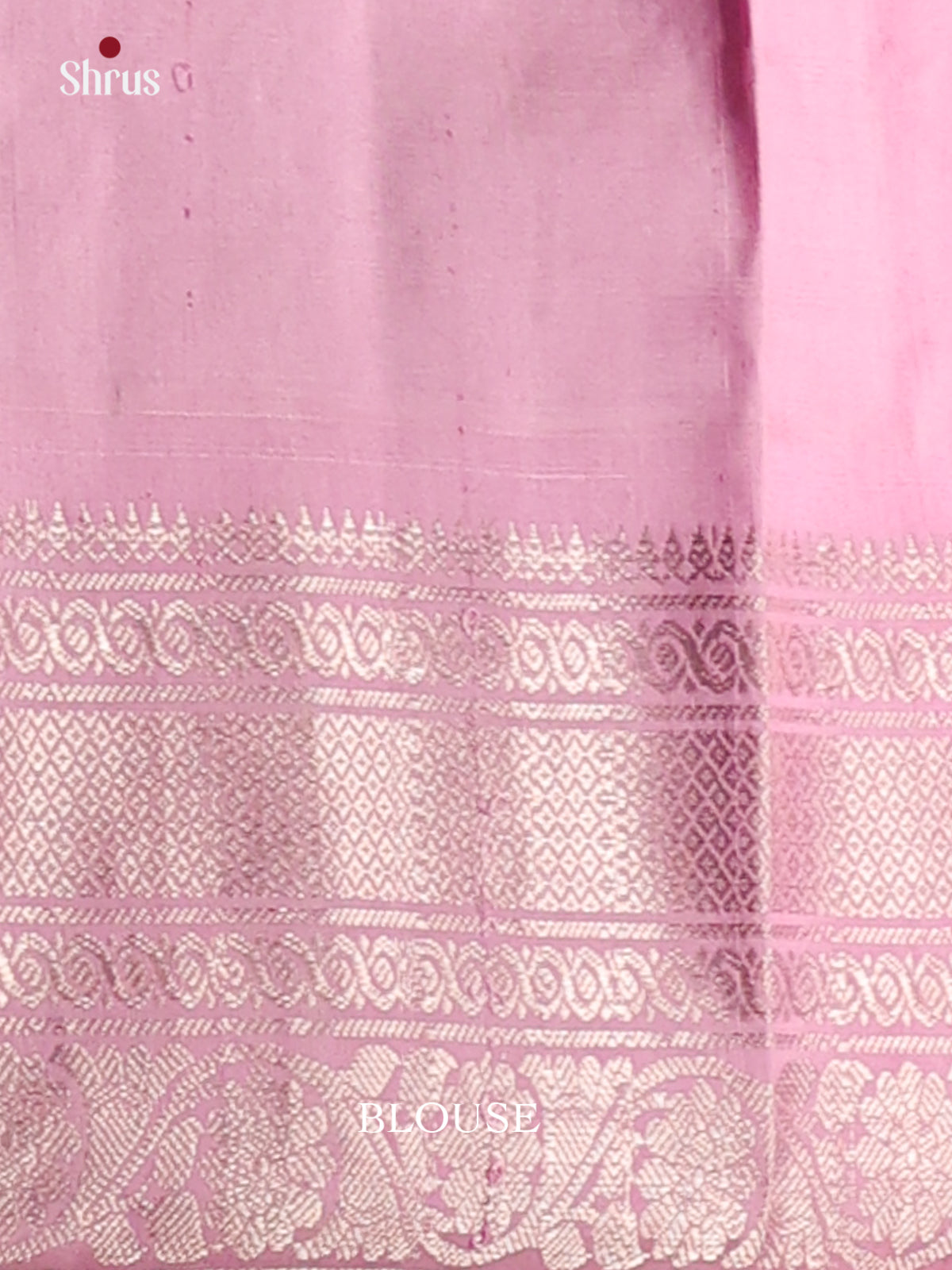 Beautiful Black & Pink Gadwal silk Saree with thread woven checks & buttas-1
