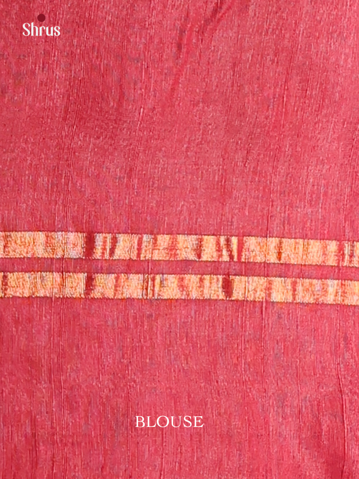 Elegant Violet Raw Silk Saree with zari buttas , contrast maroon floral brocade pallu - Shop on Shrus.com