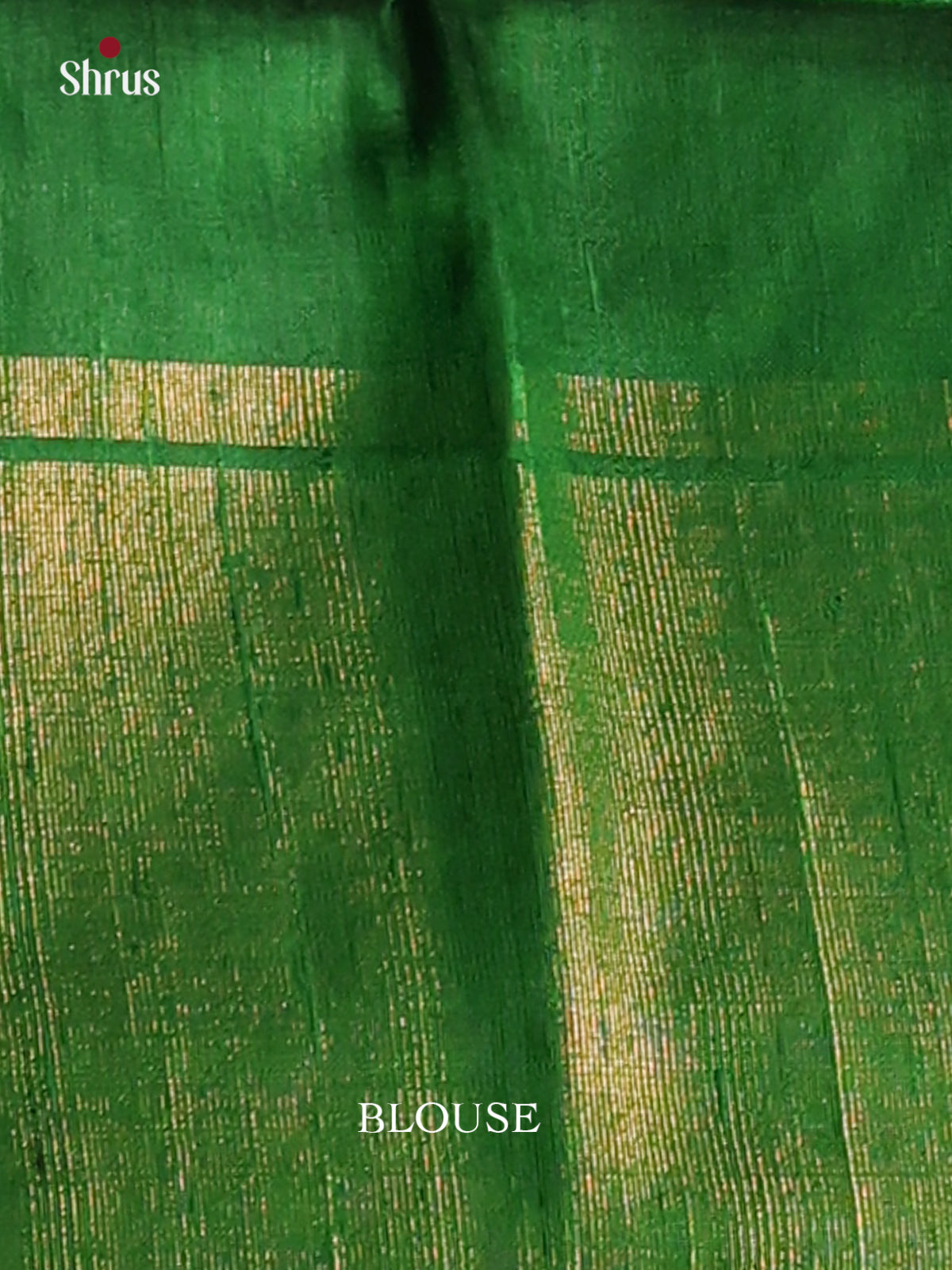 Glorious Yellow Raw Silk Saree with contrast Green zari border, pallu - Shop on Shrus.com