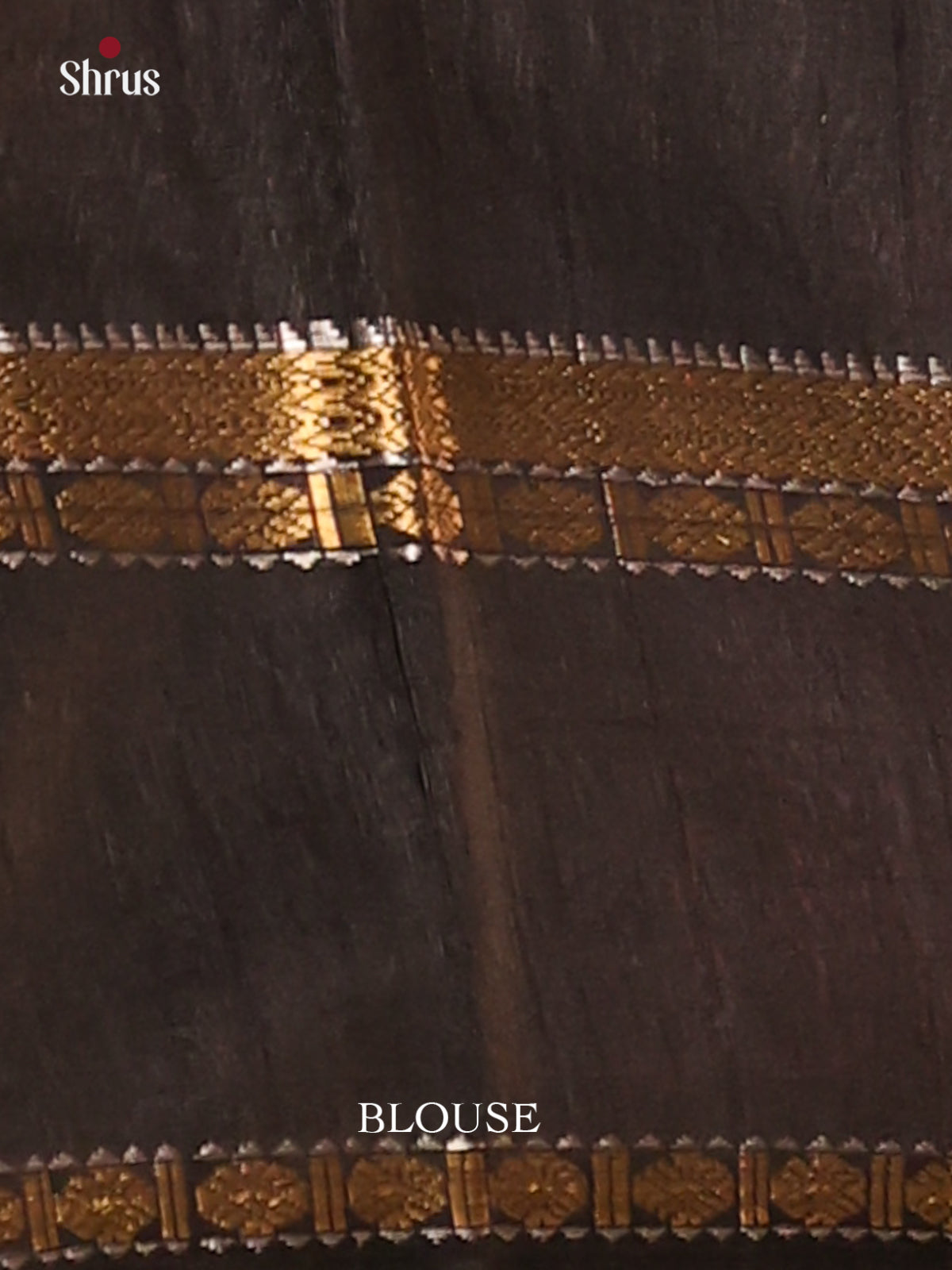 Bright Red Raw Silk Saree enchants with plain body , brown zari woven pallu -1