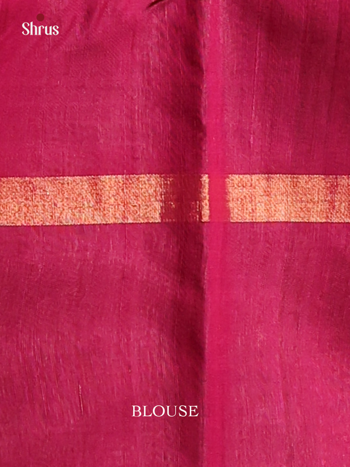 Classy Green Raw Silk Saree with gold zari buttas , contrast Maroon brocade pallu - Shop on Shrus.com