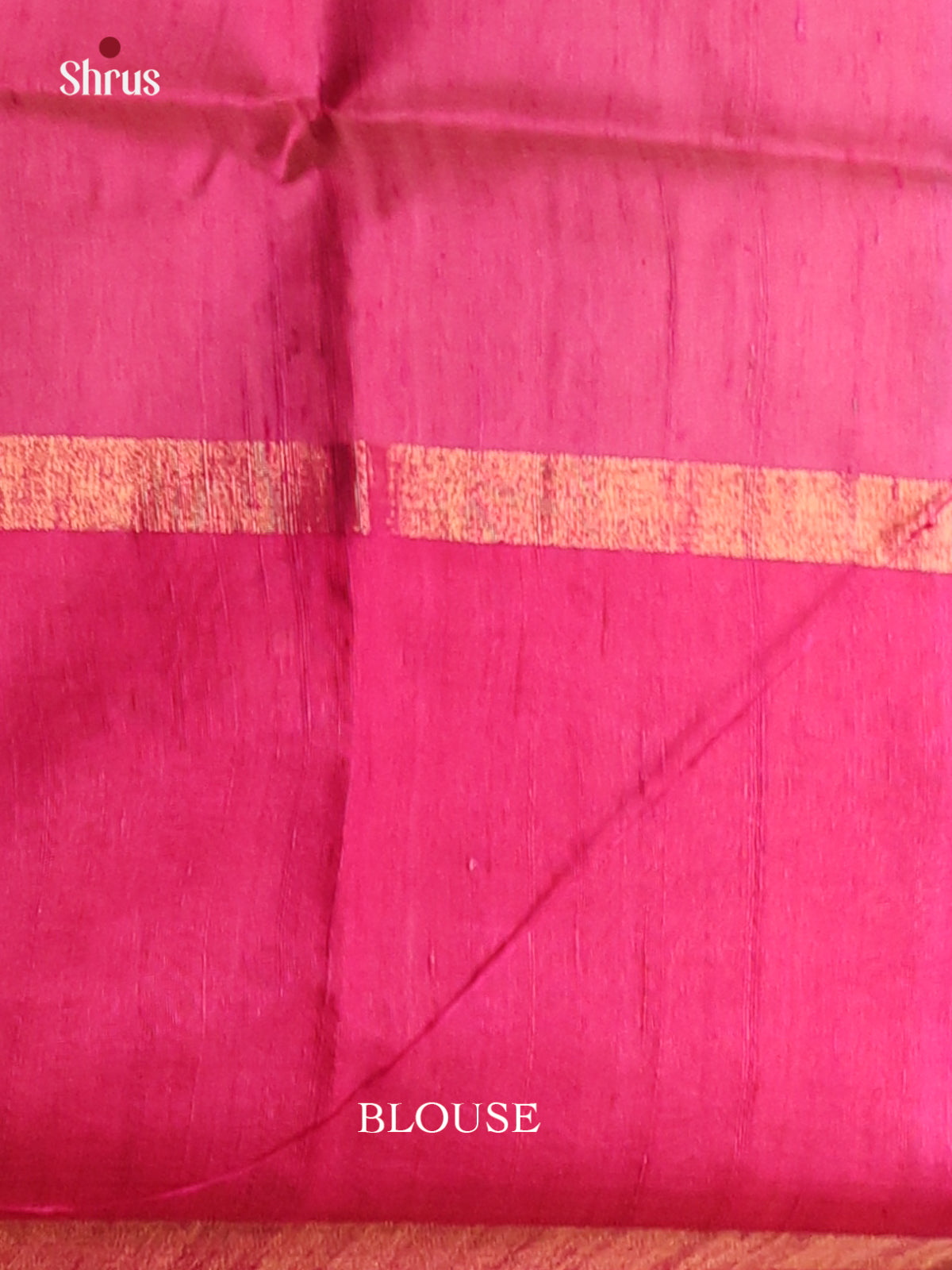 Charming Cream Raw Silk Saree with thread woven buttas , maroon brocade pallu - Shop on Shrus.com