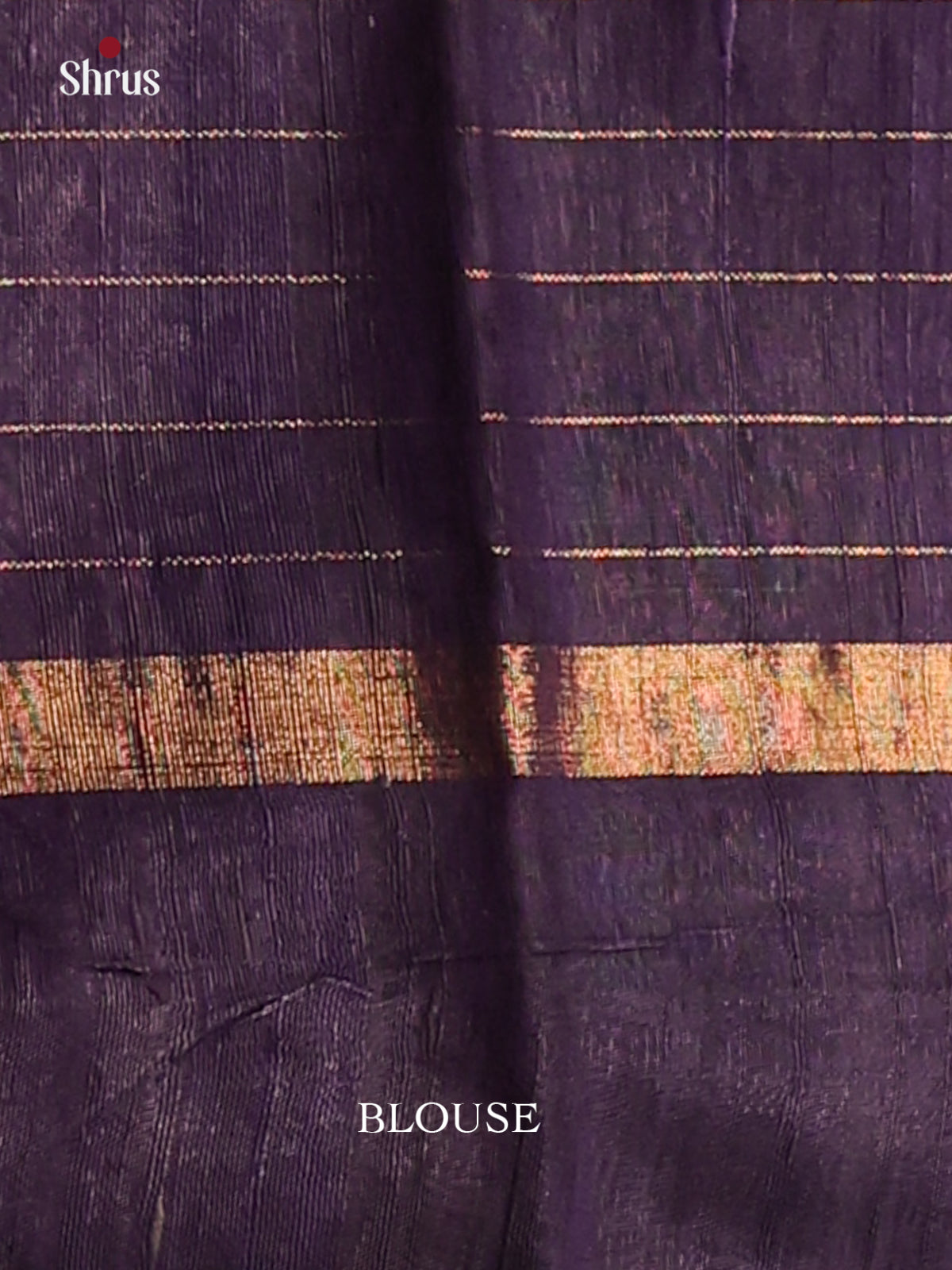 Pretty Red Raw Silk Saree with zari checks ,contrast blue floral nestling brocade pallu - Shop on Shrus.com