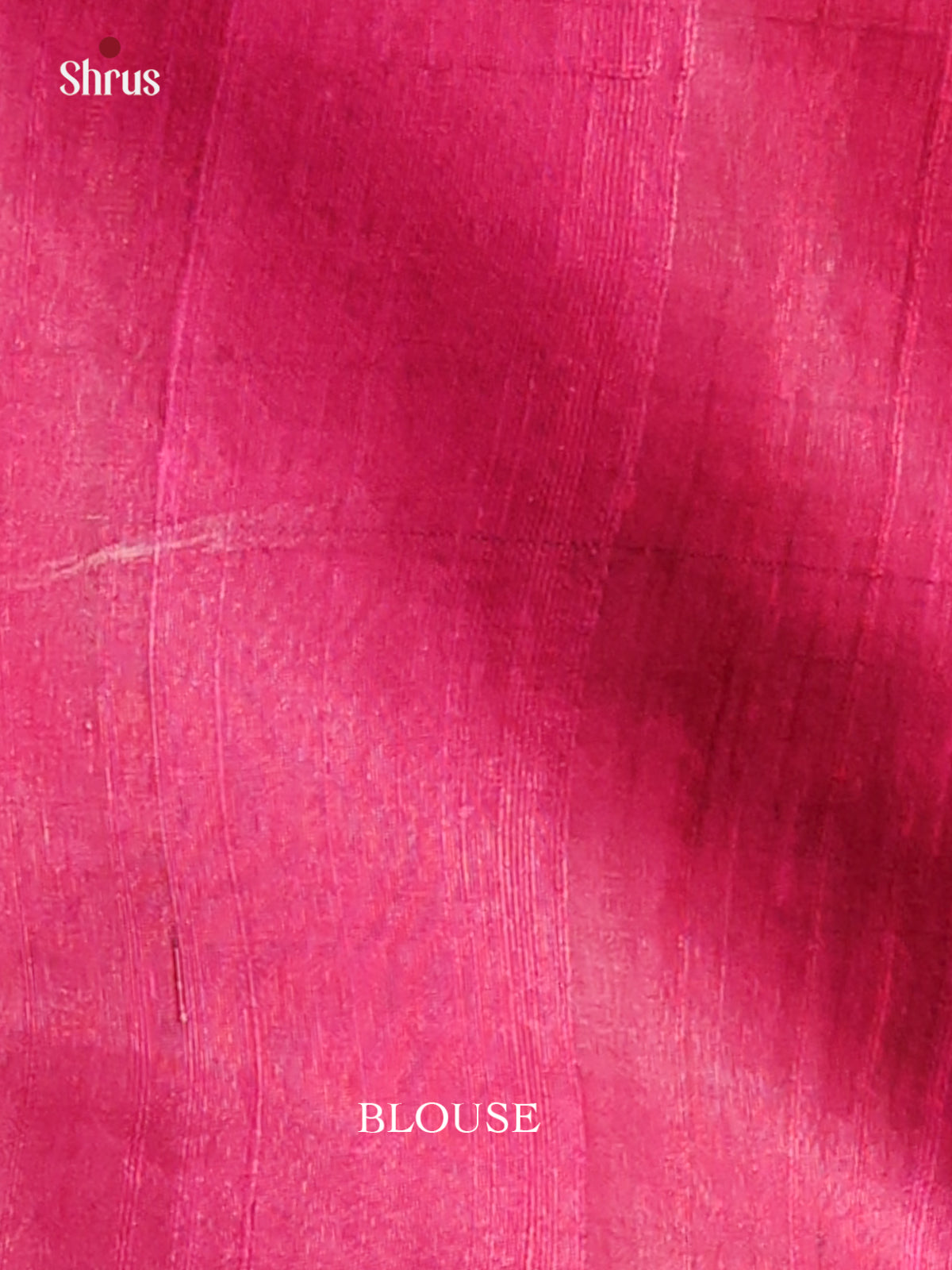 Stunning Violet Raw Silk Saree with plain body & Contrast zari woven pallu - Shop on Shrus.com
