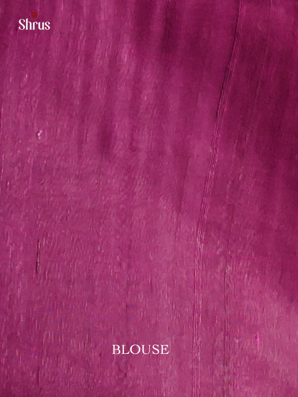 Pretty Purple single tone Raw Silk Saree with zari stripes, self woven pallu - Shop on Shrus.com