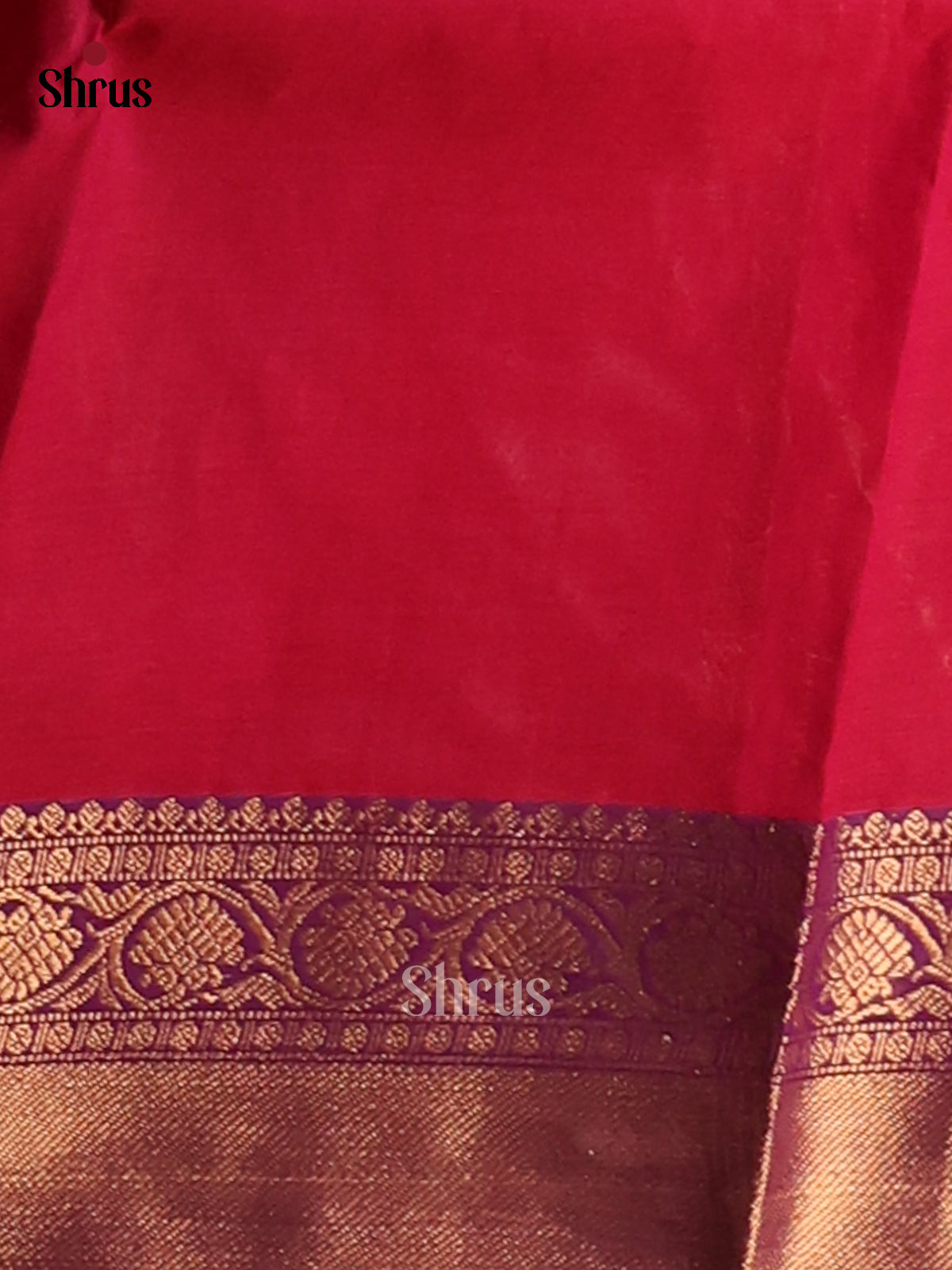 Pink with Violet - Chettinad Cotton Saree - Shop on Shrus.com
