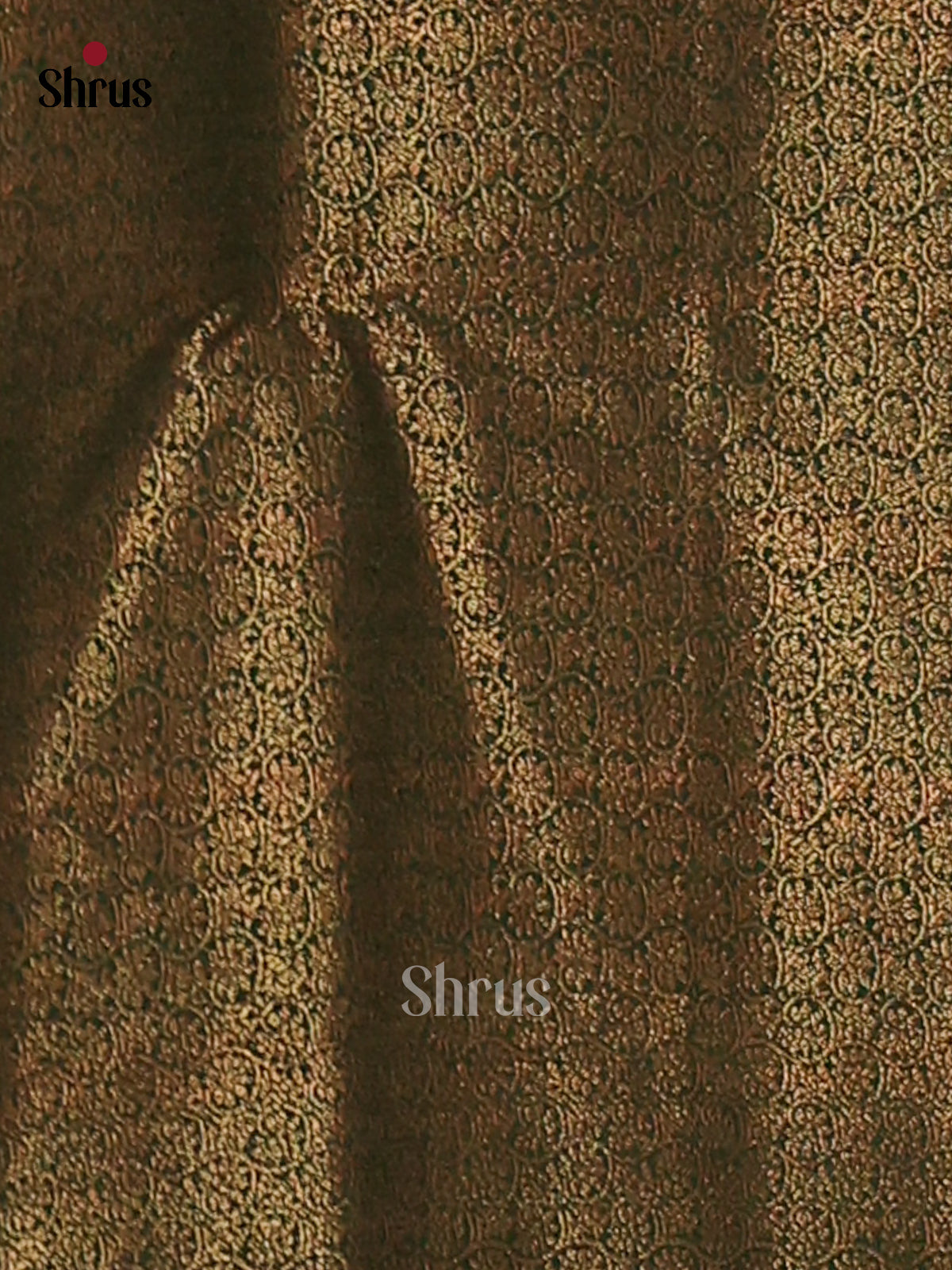 Mustard & Green- Semi Jute Saree - Shop on Shrus.com