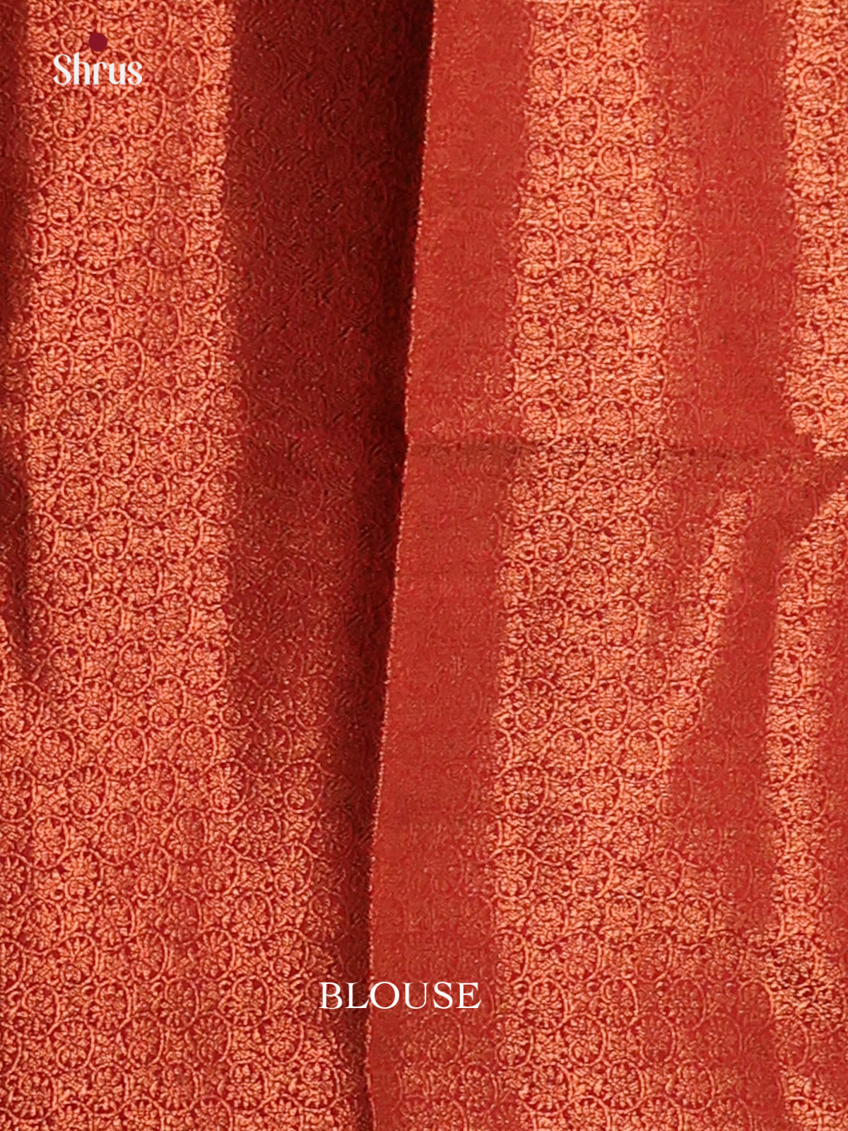 Chikoo with Maroon - Semi Jute Saree - Shop on Shrus.com