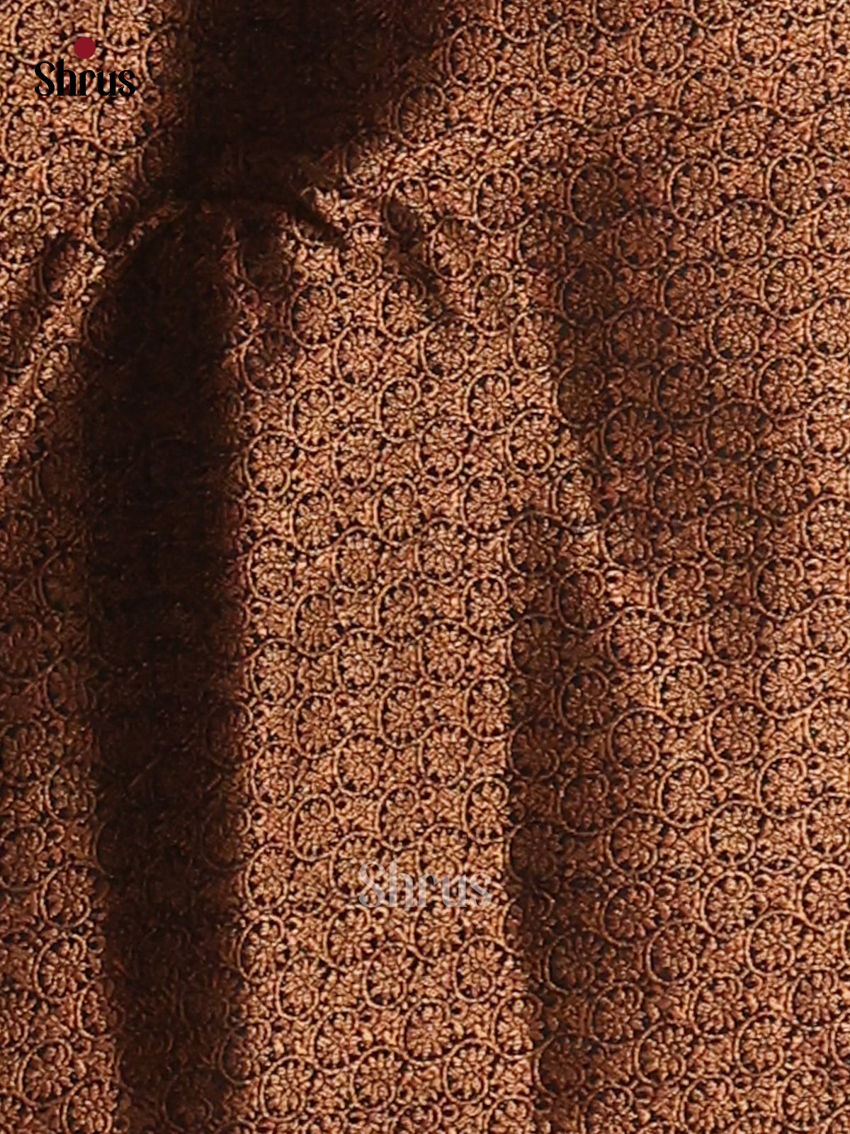 Green & Blue - Semi Jute Saree - Shop on Shrus.com