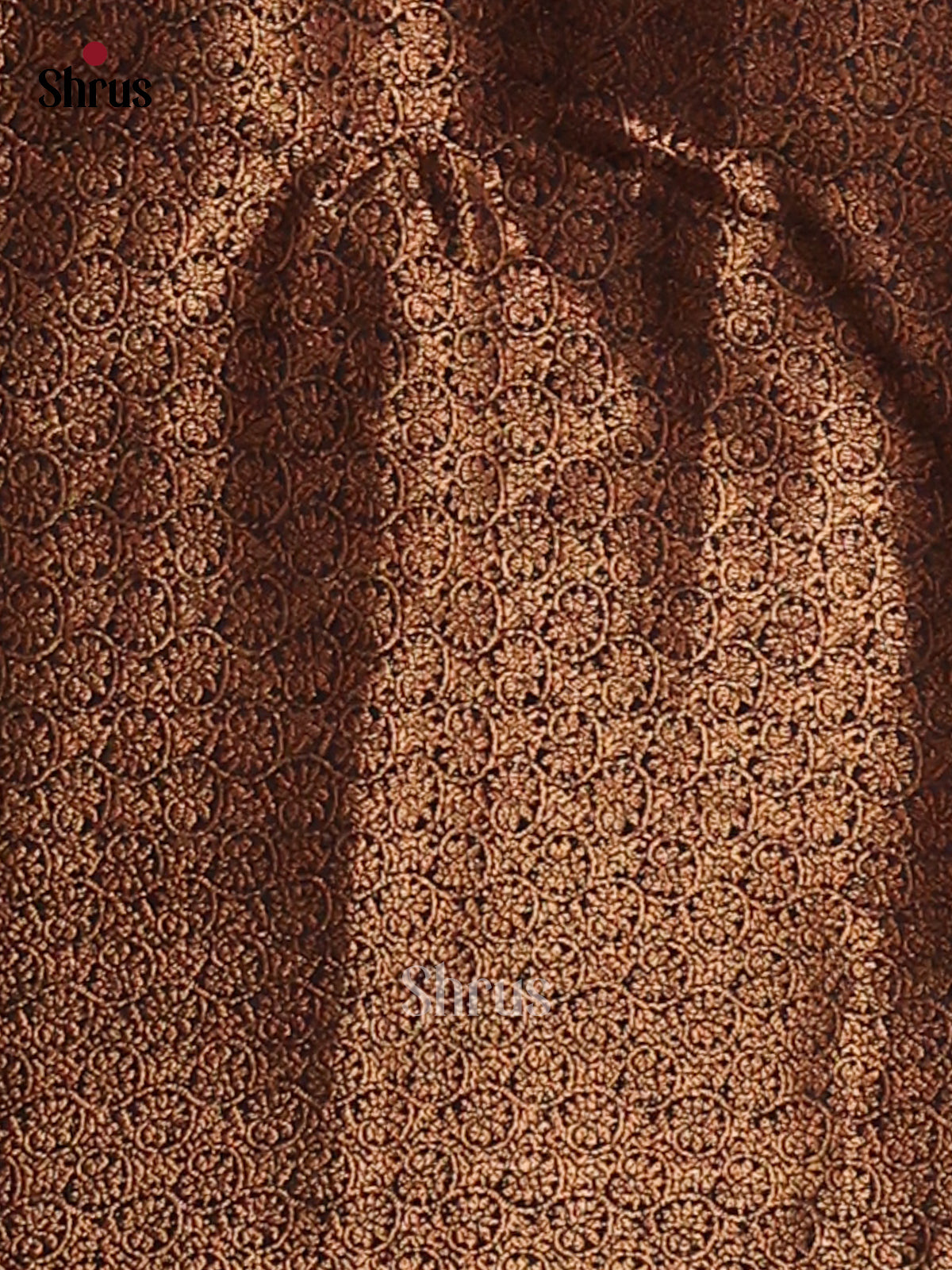 Blue & Navy Blue - Semi Jute Saree - Shop on Shrus.com