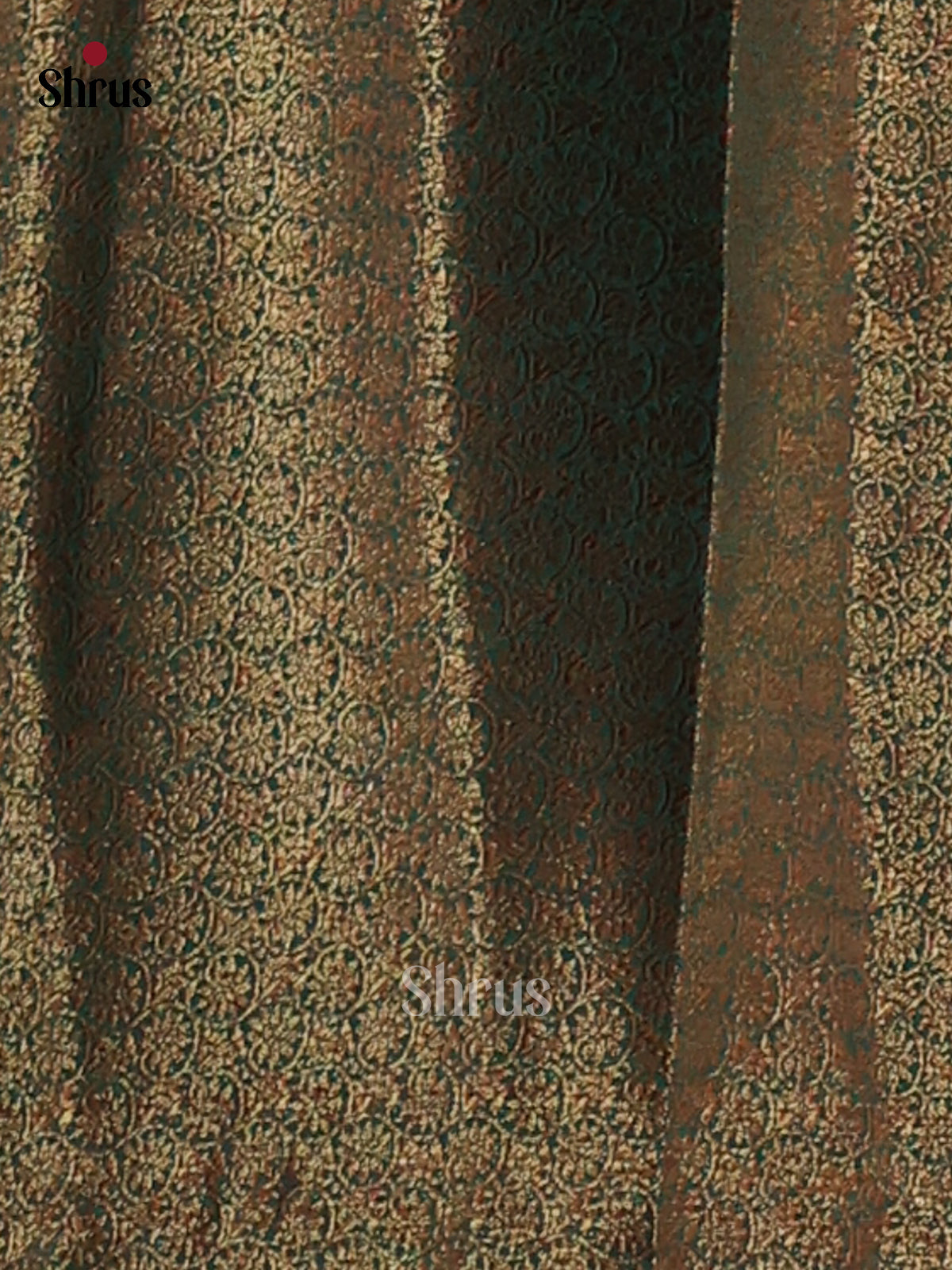 Maroon with Green - semi jute - Shop on Shrus.com